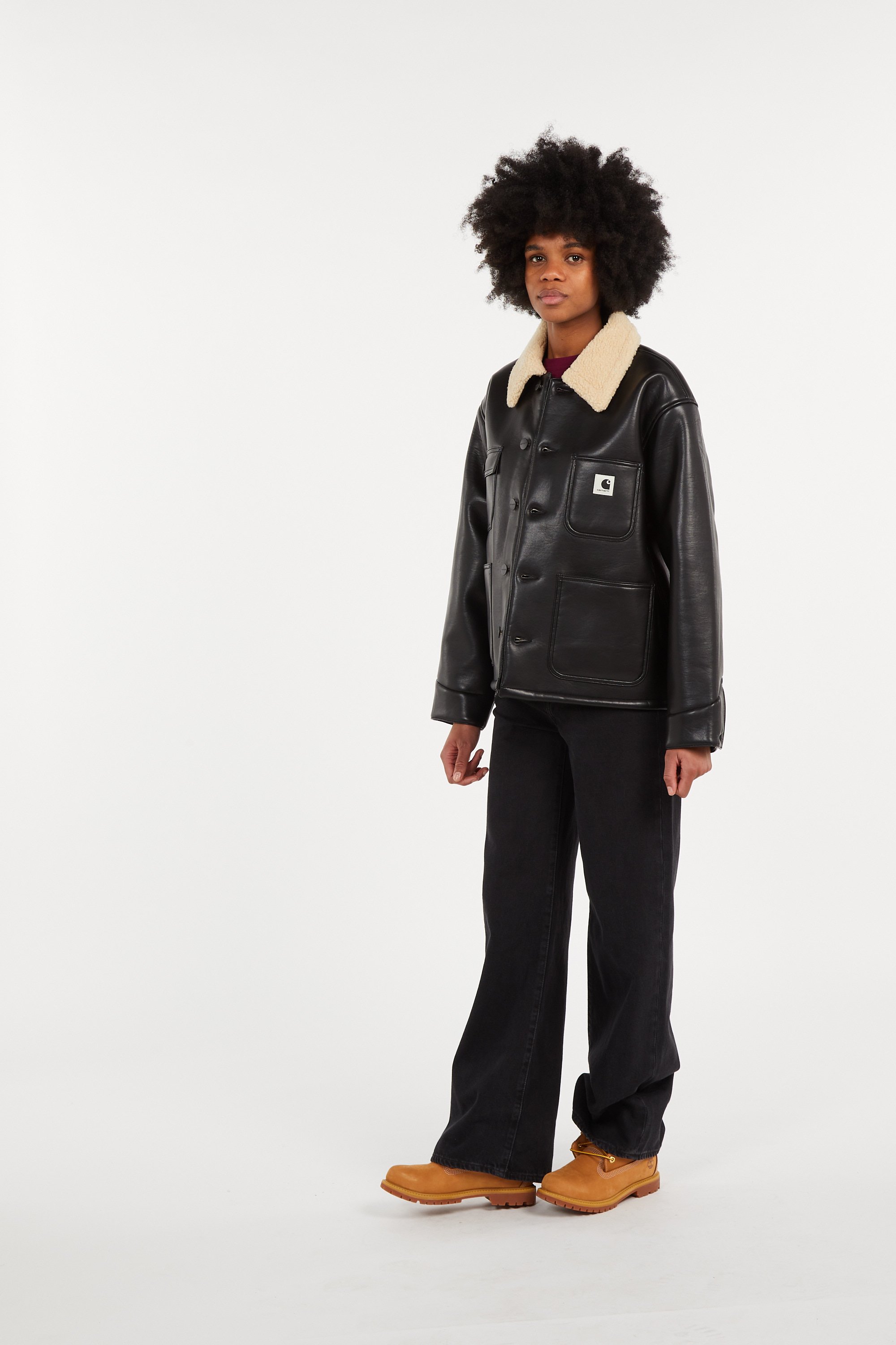 Veste w' shepton og michigan coat CARHARTT WIP Noir