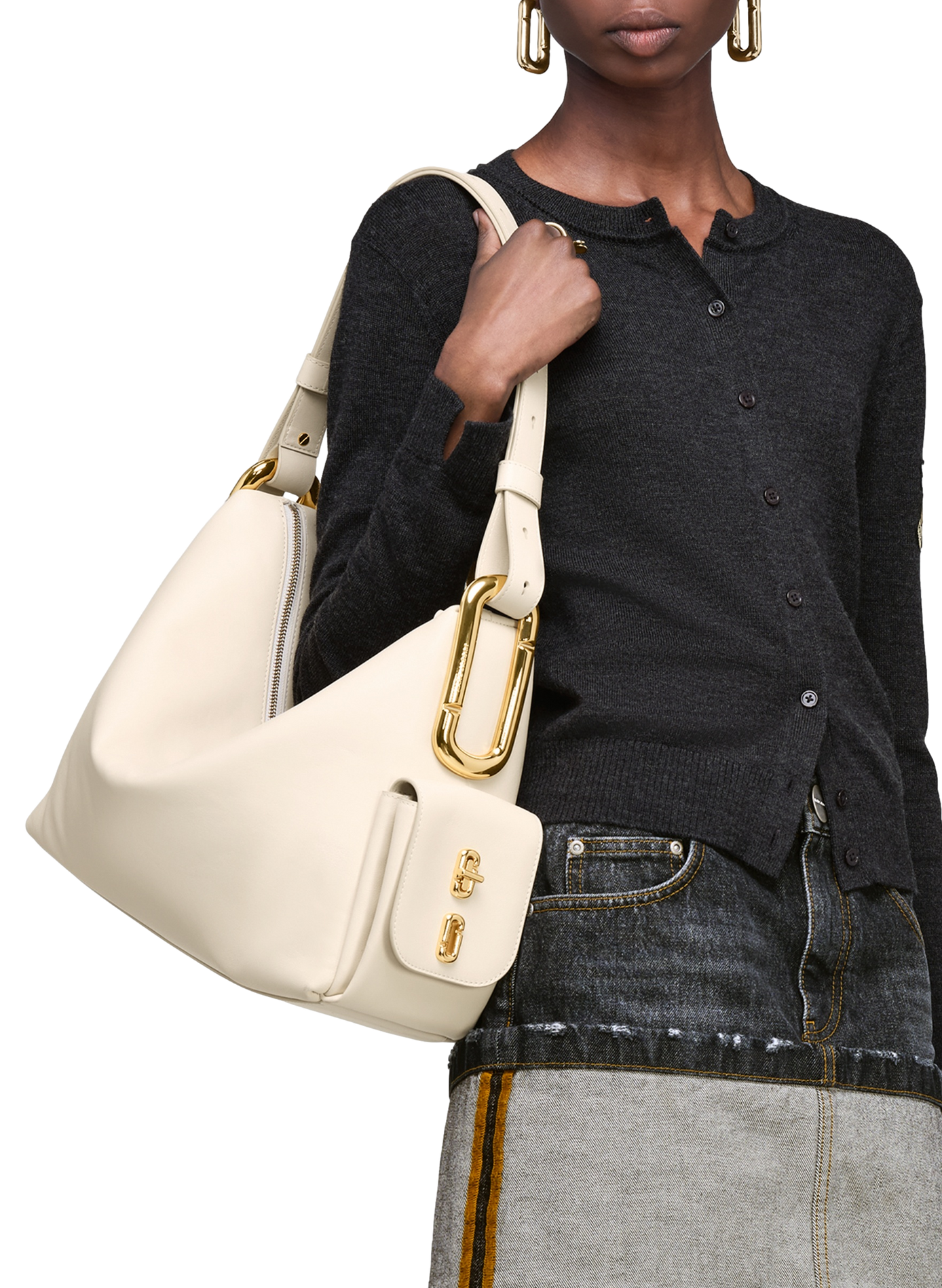 Große Ledertasche "The Scene" | Weiss MARC JACOBS Damen