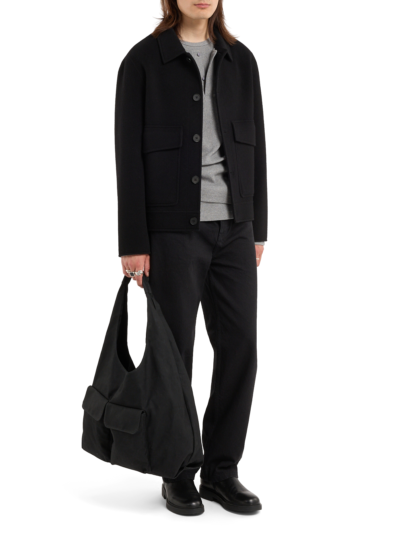 Veste Emy en laine  SAISON 1865 Noir