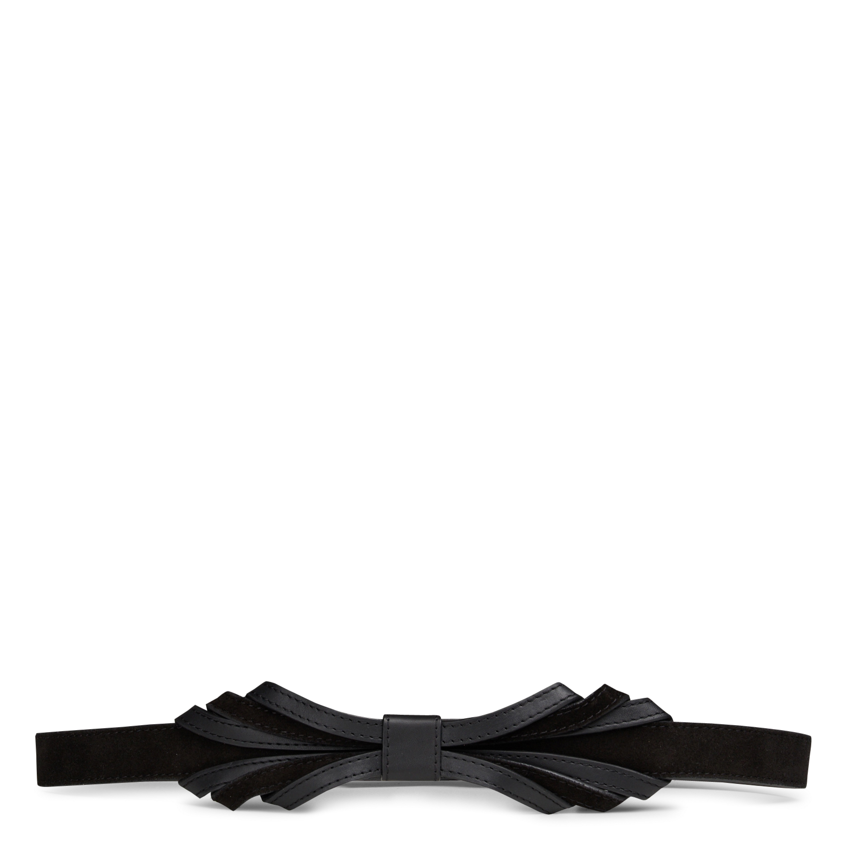 Ceinture en cuir james MAISON 123 Noir