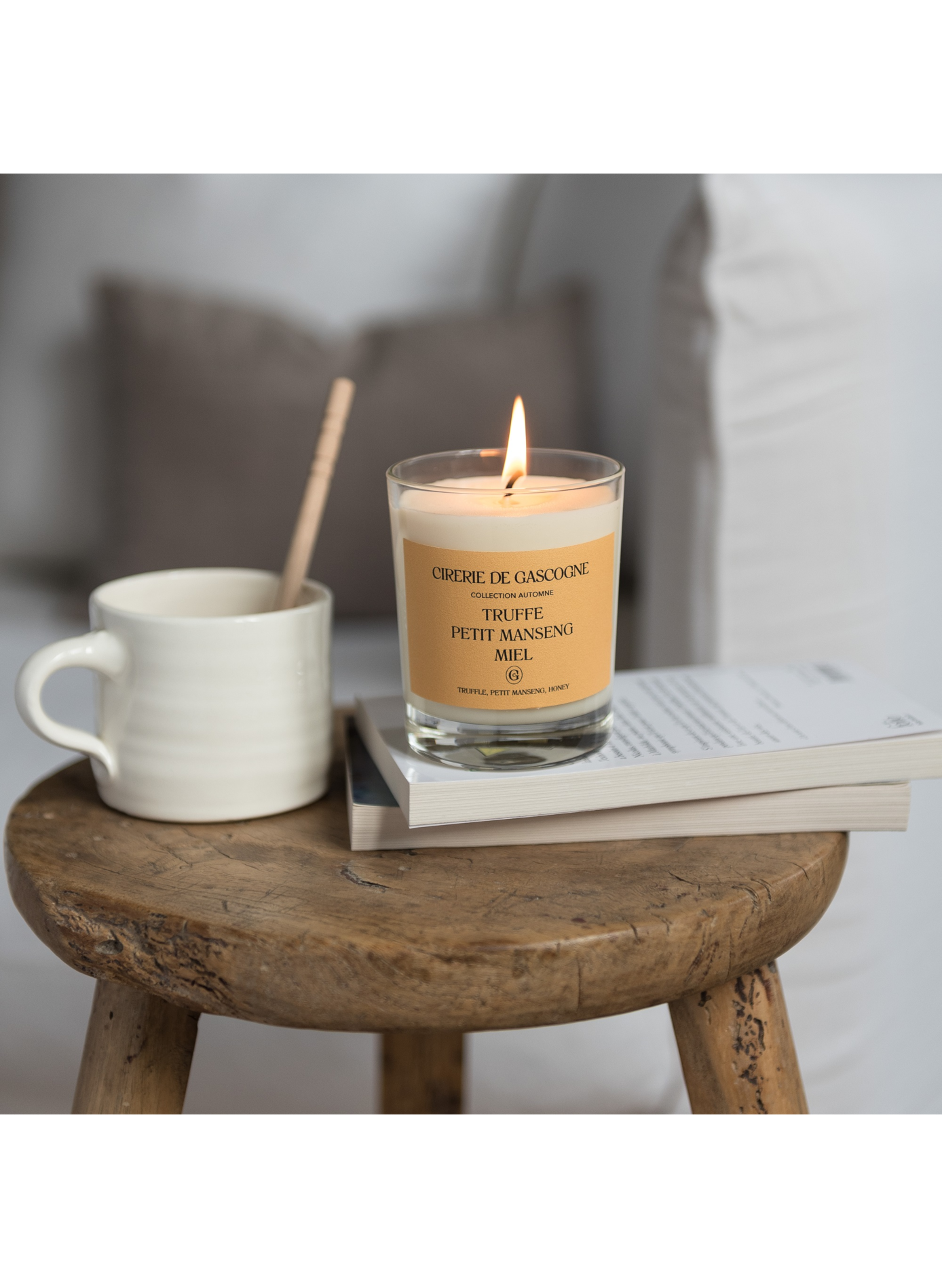 Kerze CIRERIE DE GASCOGNE Beige