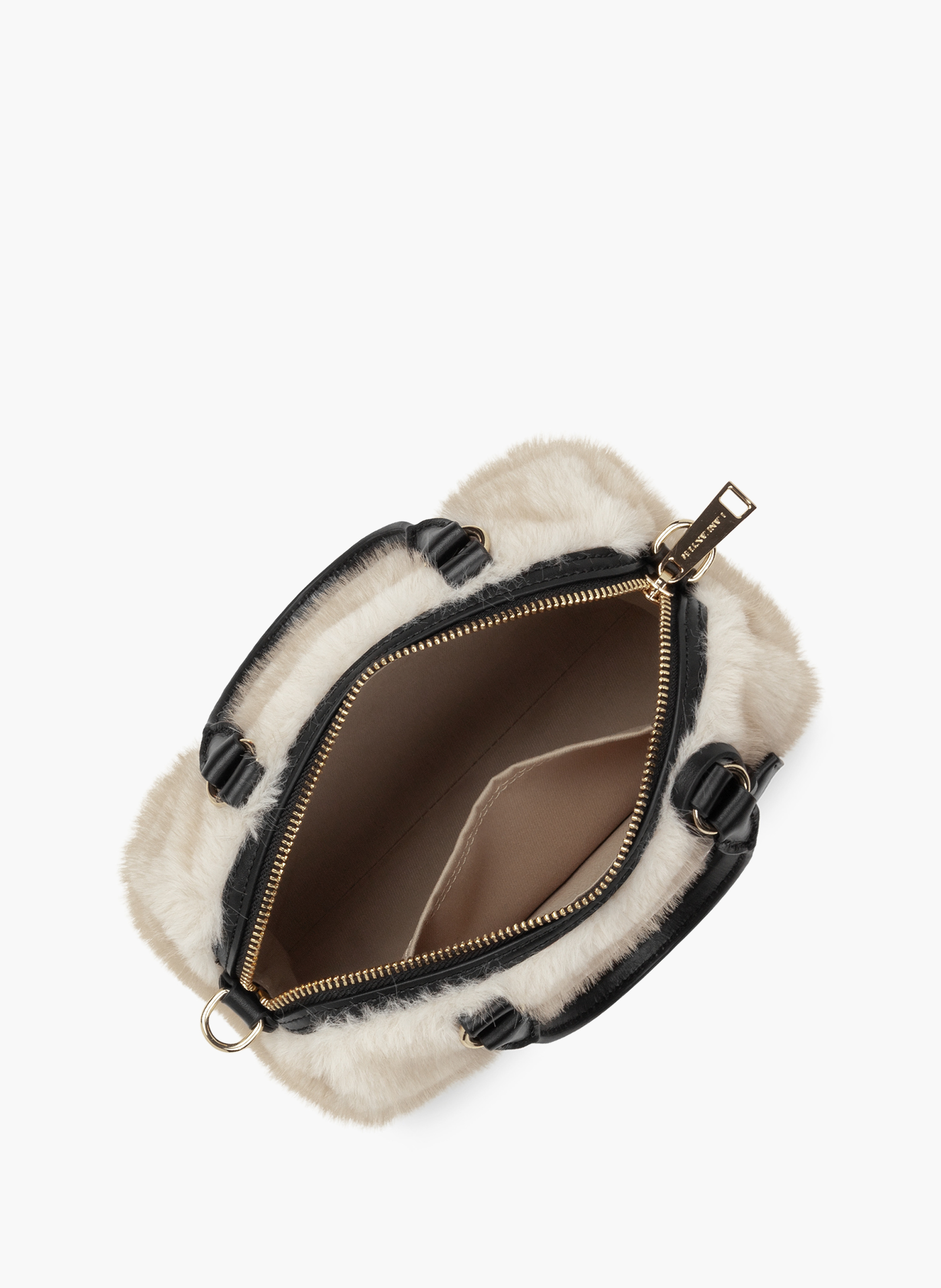 Petit sac polochon - moumoute ana LANCASTER Blanc