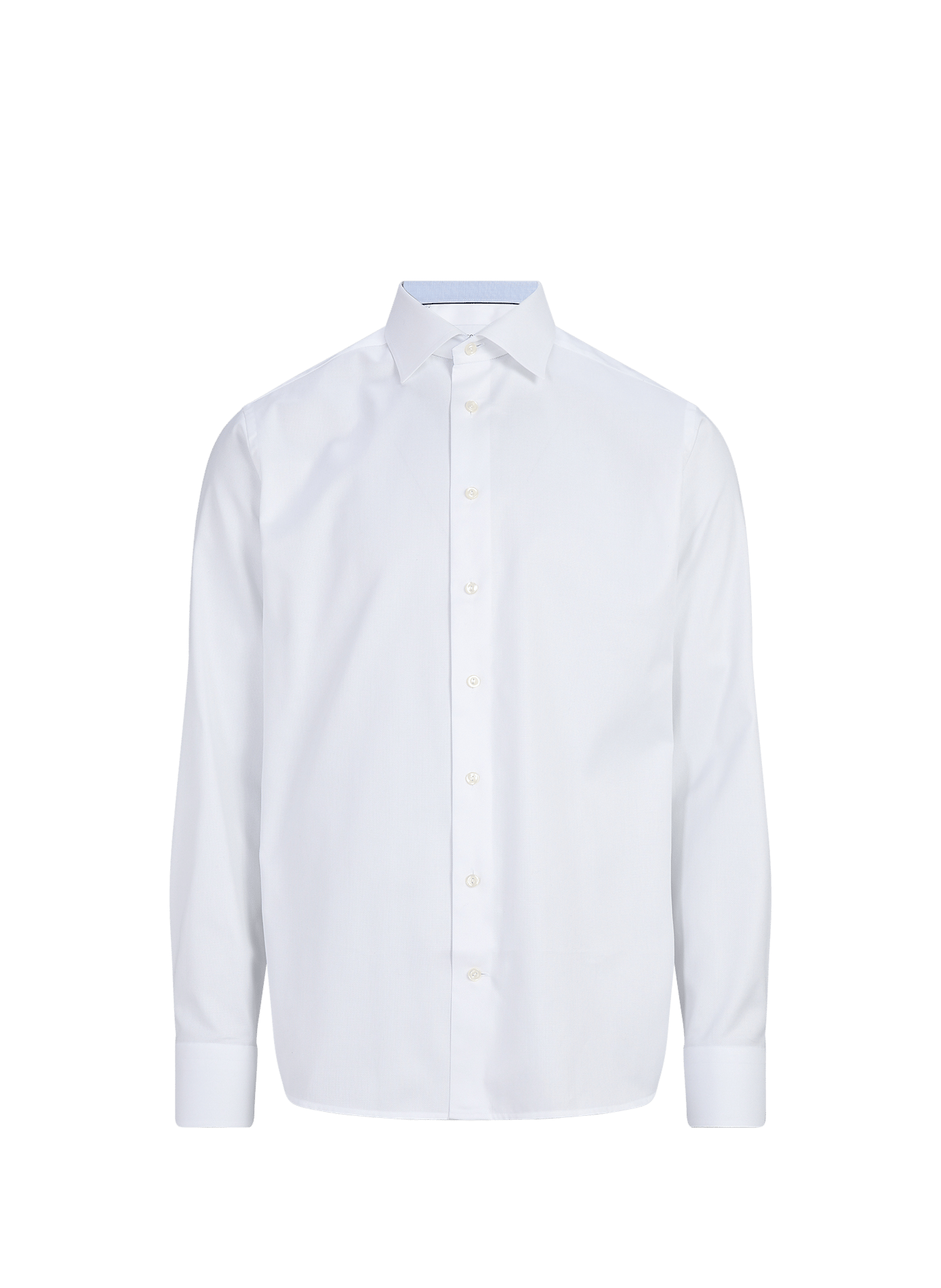 Plain cotton shirt ETON White