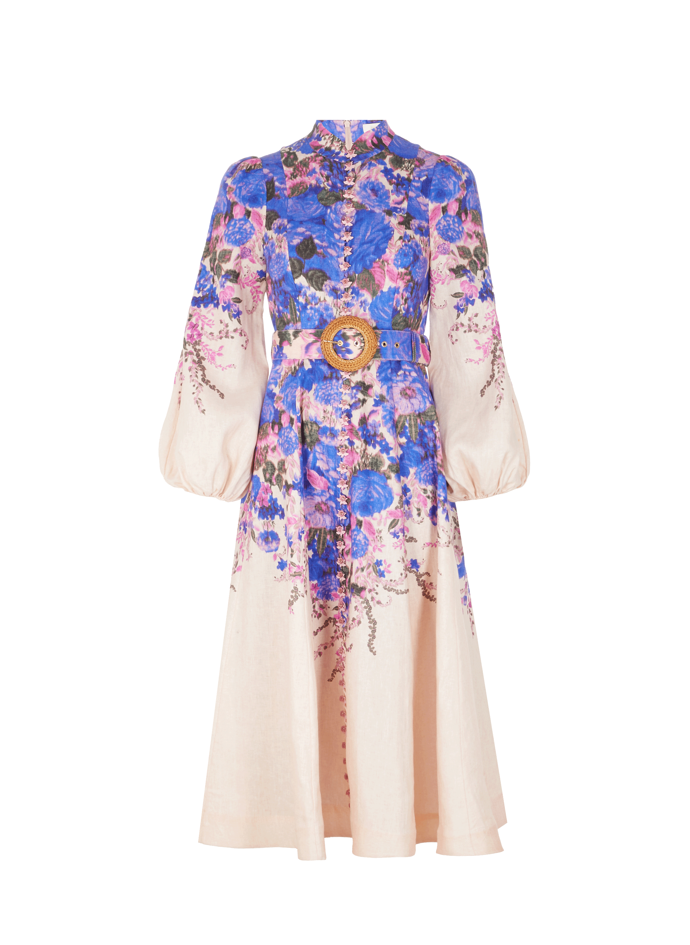 Robe midi High Tide en lin