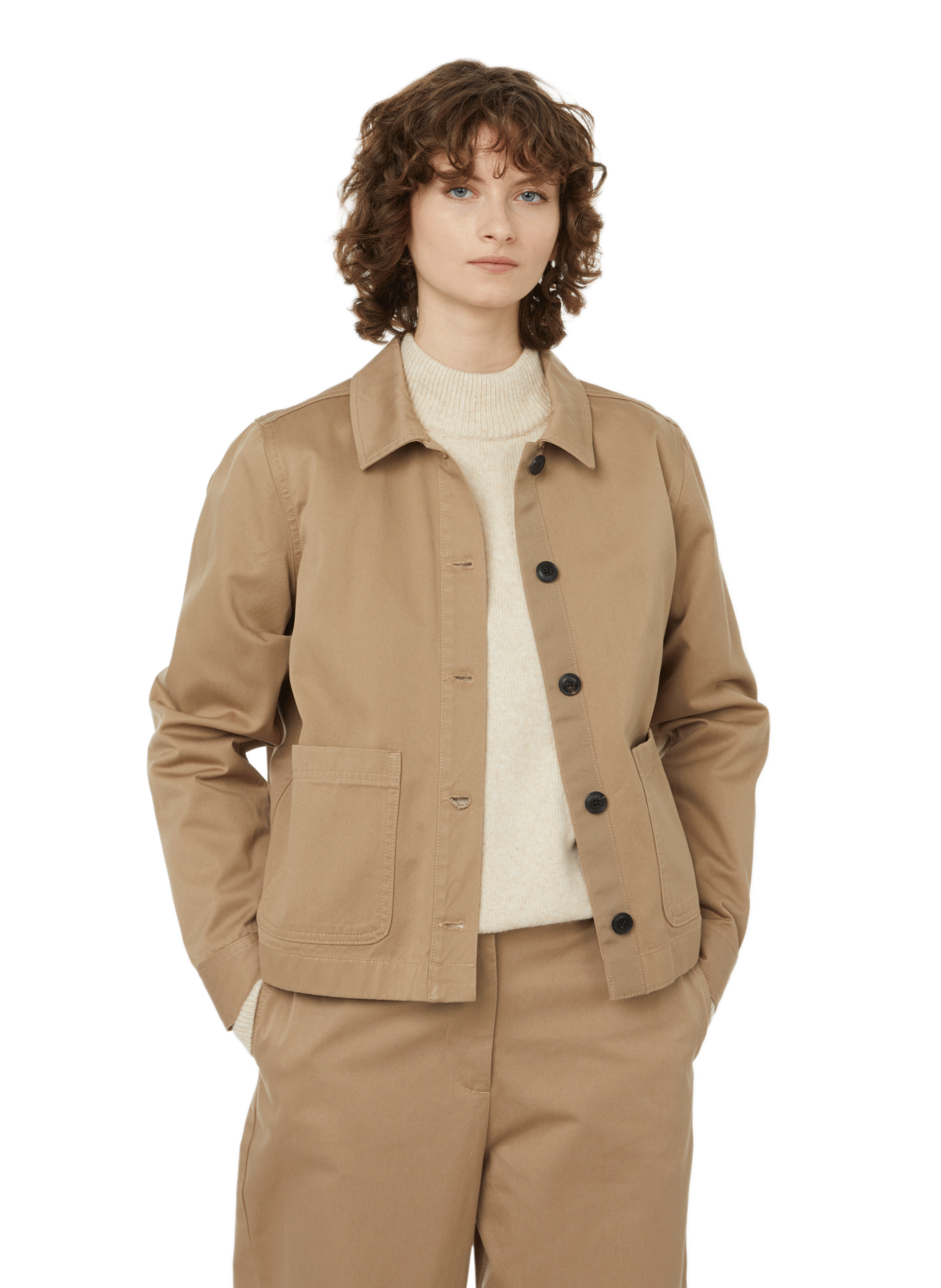 Surchemise en serg� de coton TOMMY HILFIGER