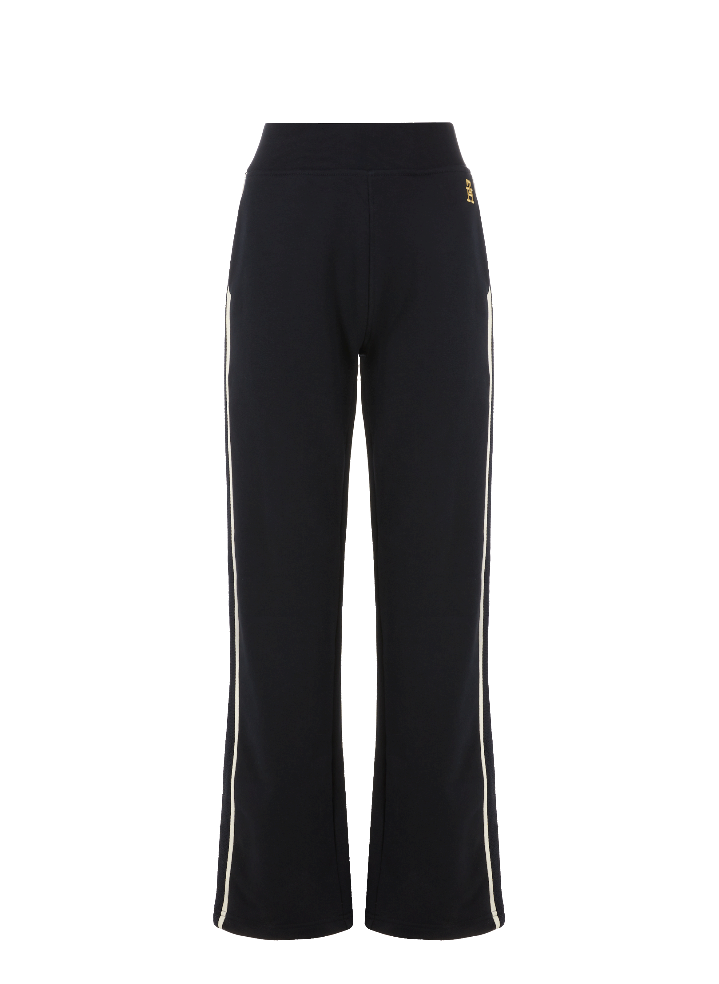 Pantalon de survêtement droit en coton organique mélangé