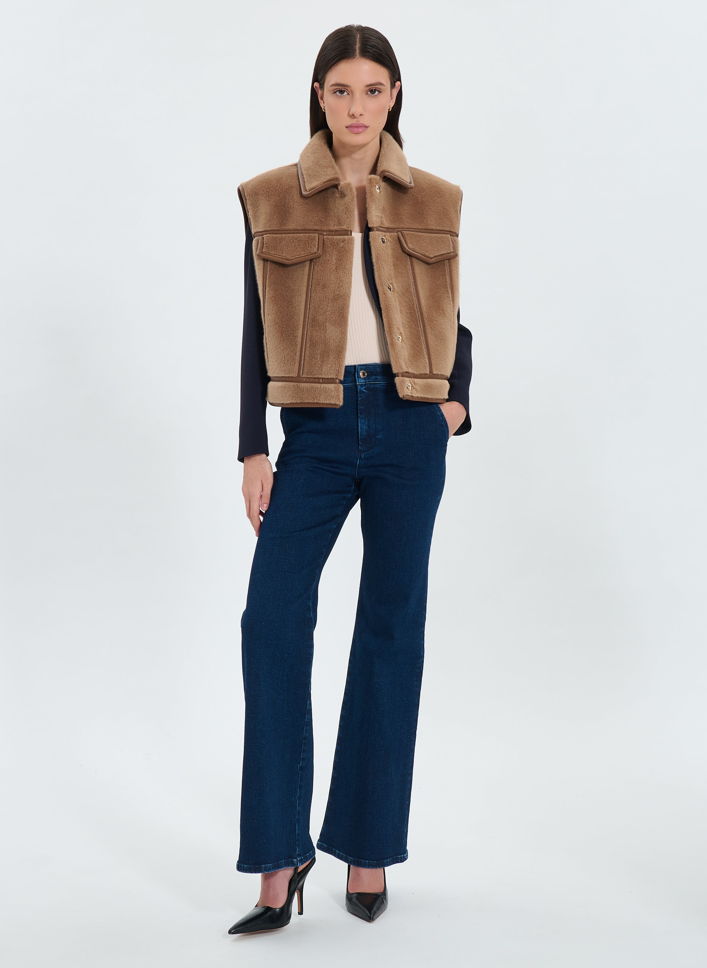 Veste  monjo ZAPA Marron