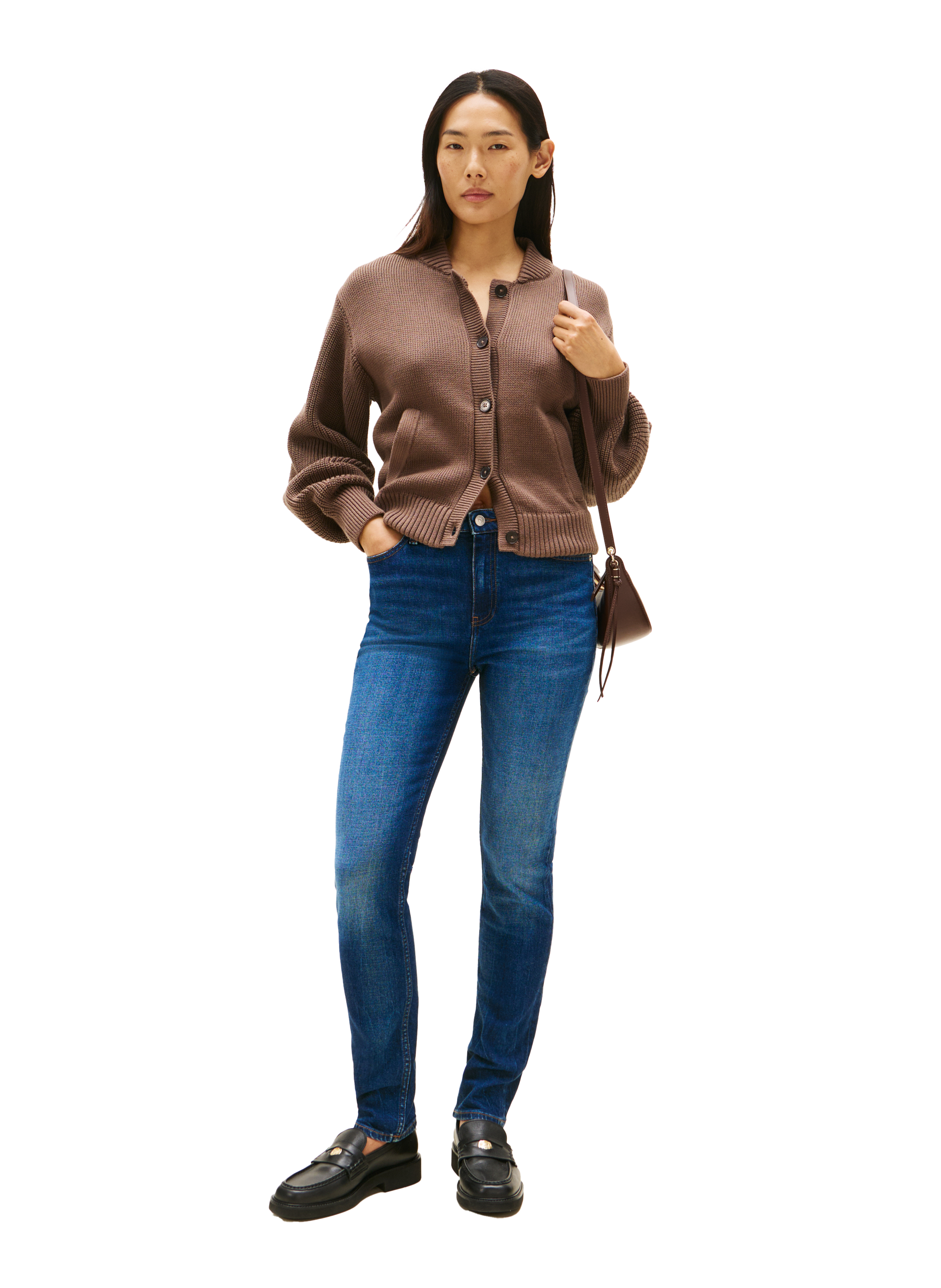 Mid-rise slim jeans TOMMY HILFIGER Blue