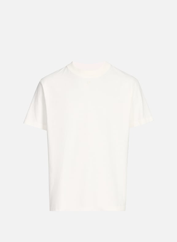 Classic Cotton T-Shirt White by COURRÈGES COURRÈGES Classic Cotton T-Shirt White