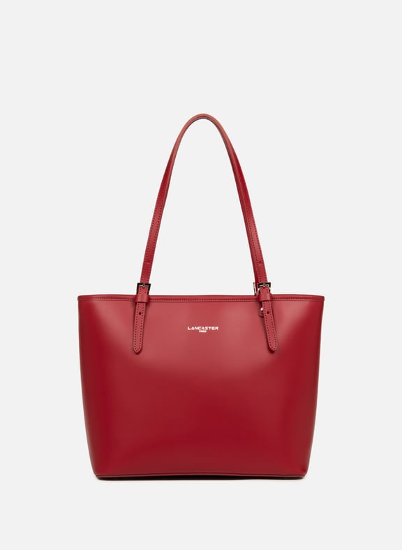 M tote bag - Smooth Red by LANCASTER LANCASTER M tote bag - Smooth Red