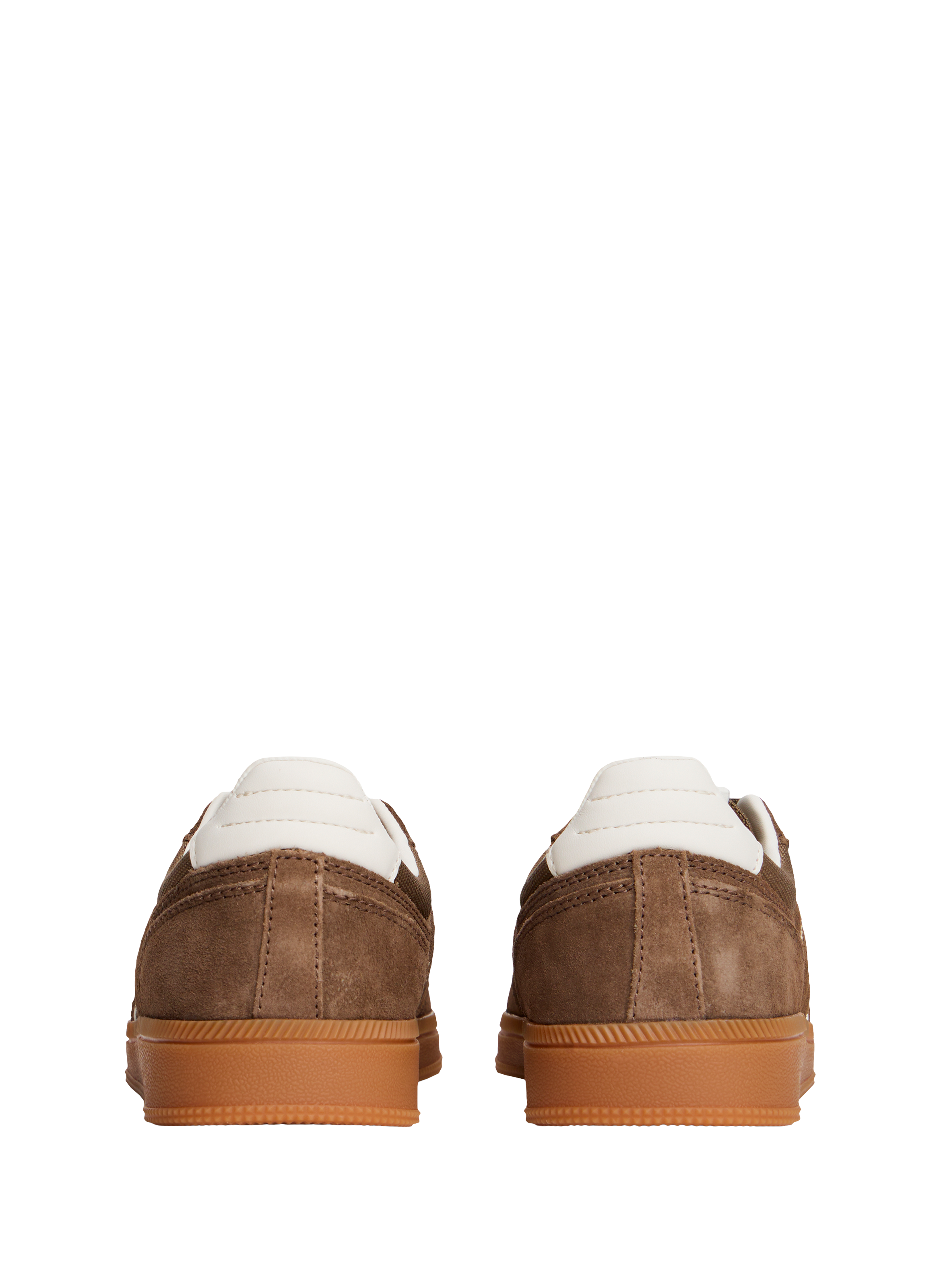 Baskets The Greenwich en daim multitextures TOMMY HILFIGER Rose