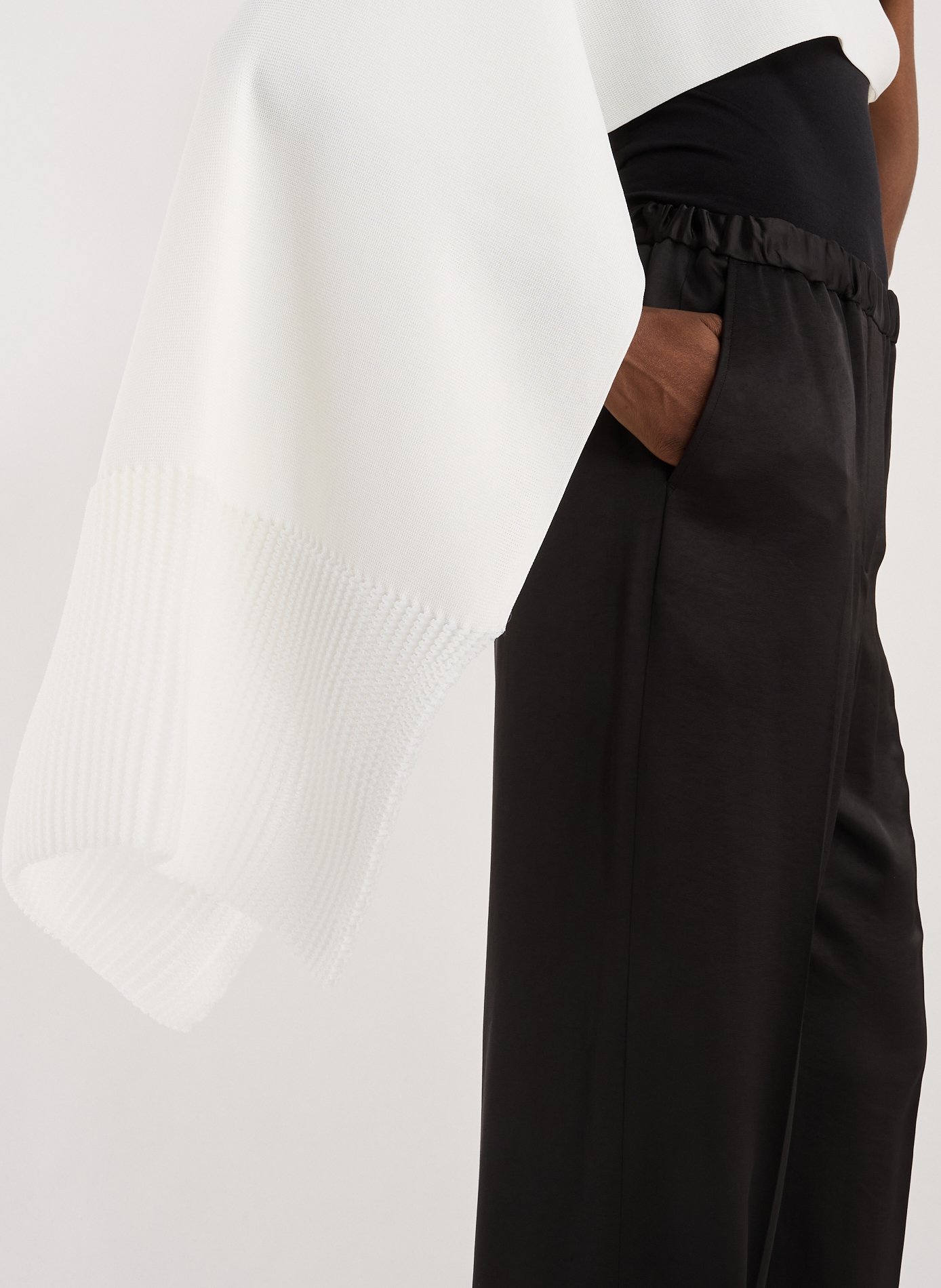 Cape assymétrique ADOLFO DOMINGUEZ Beige