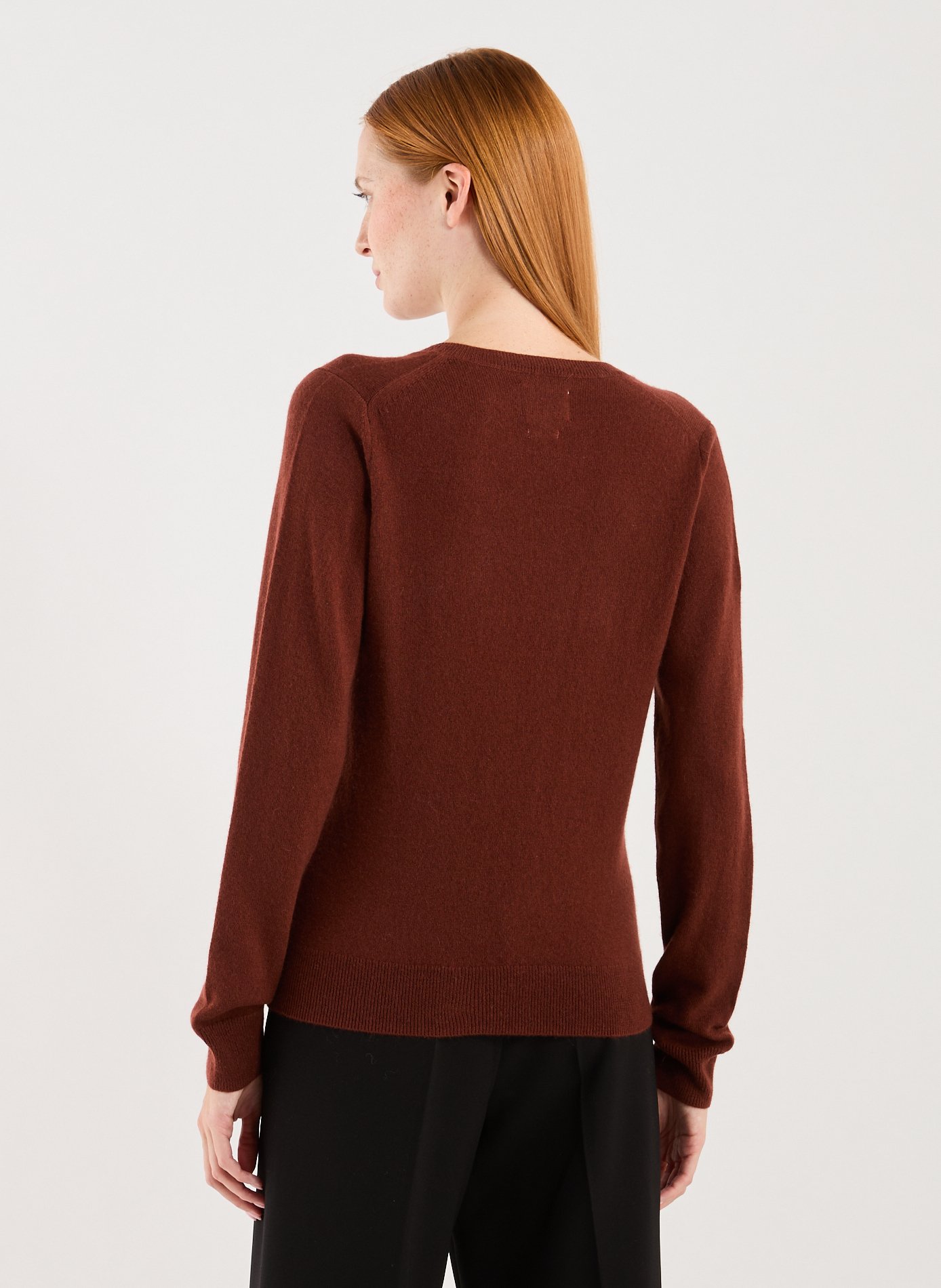  Cashmere jumper AU PRINTEMPS PARIS Brown