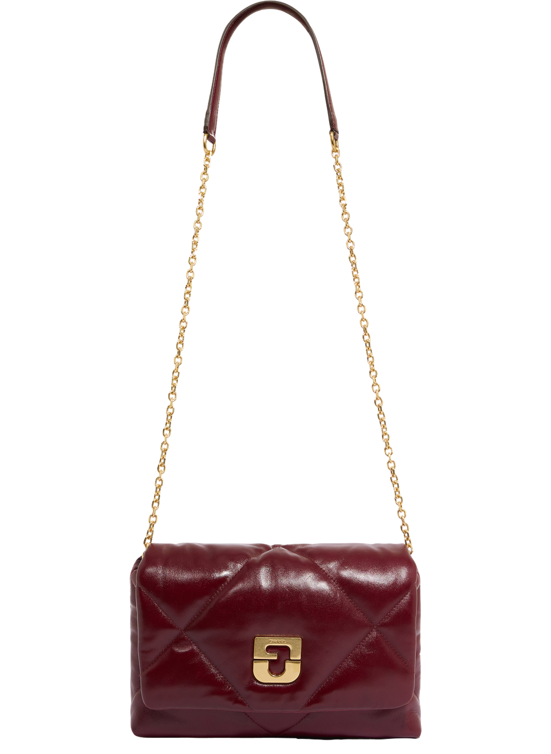 GERARD DAREL Sac porté travers en cuir matelassé - le fanny Rouge