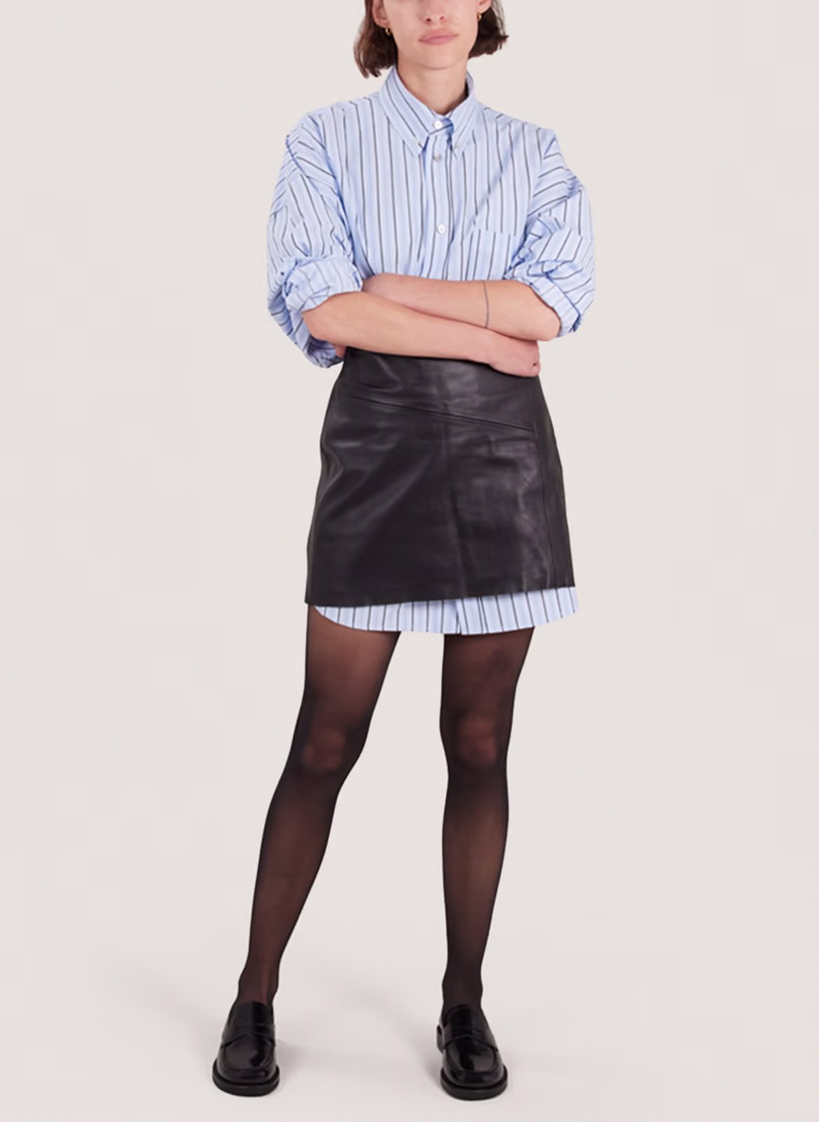 Mocassins en cuir dolivia JONAK Noir