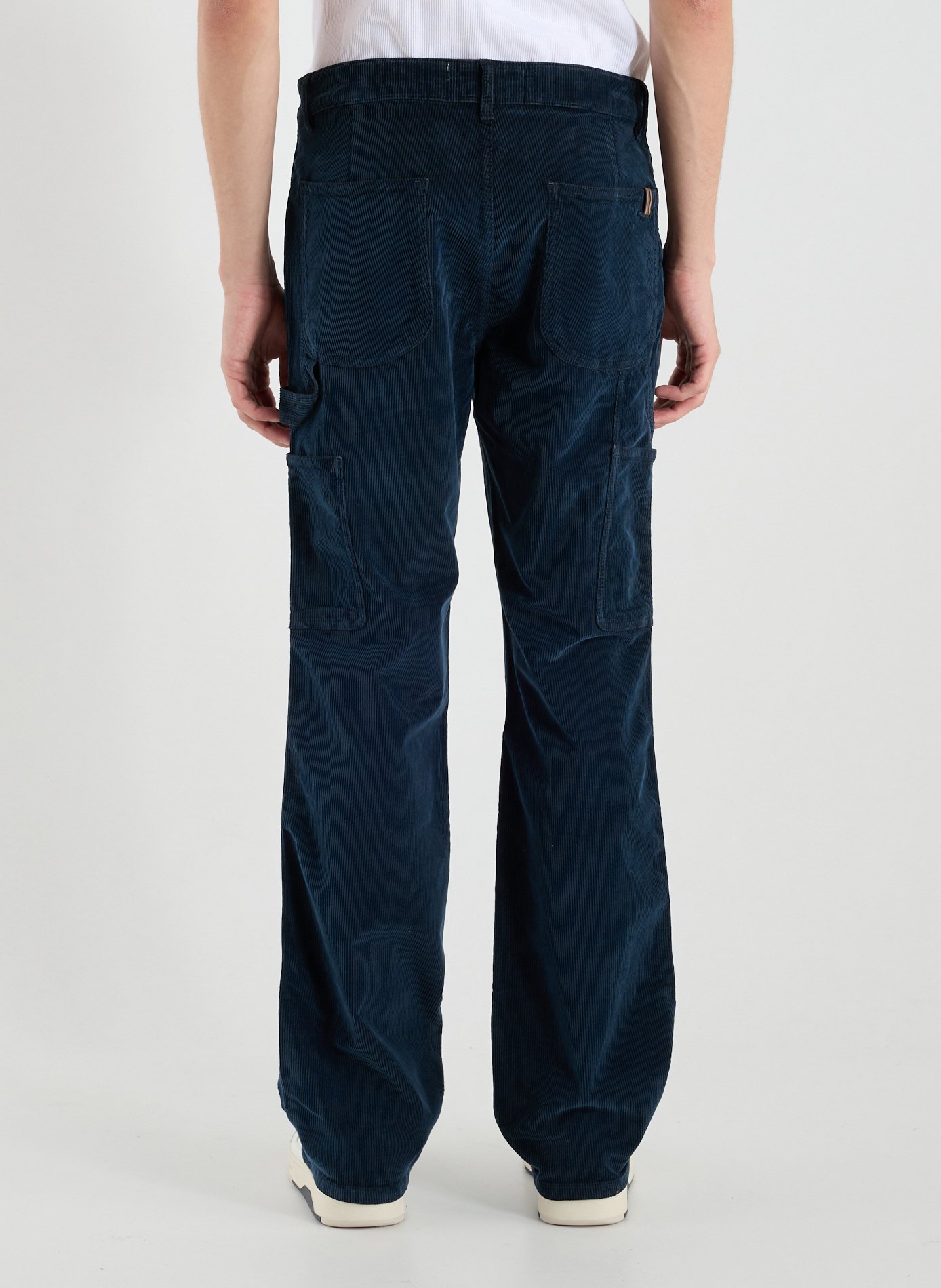 Jean droit en coton mélangé NOTIFY Bleu