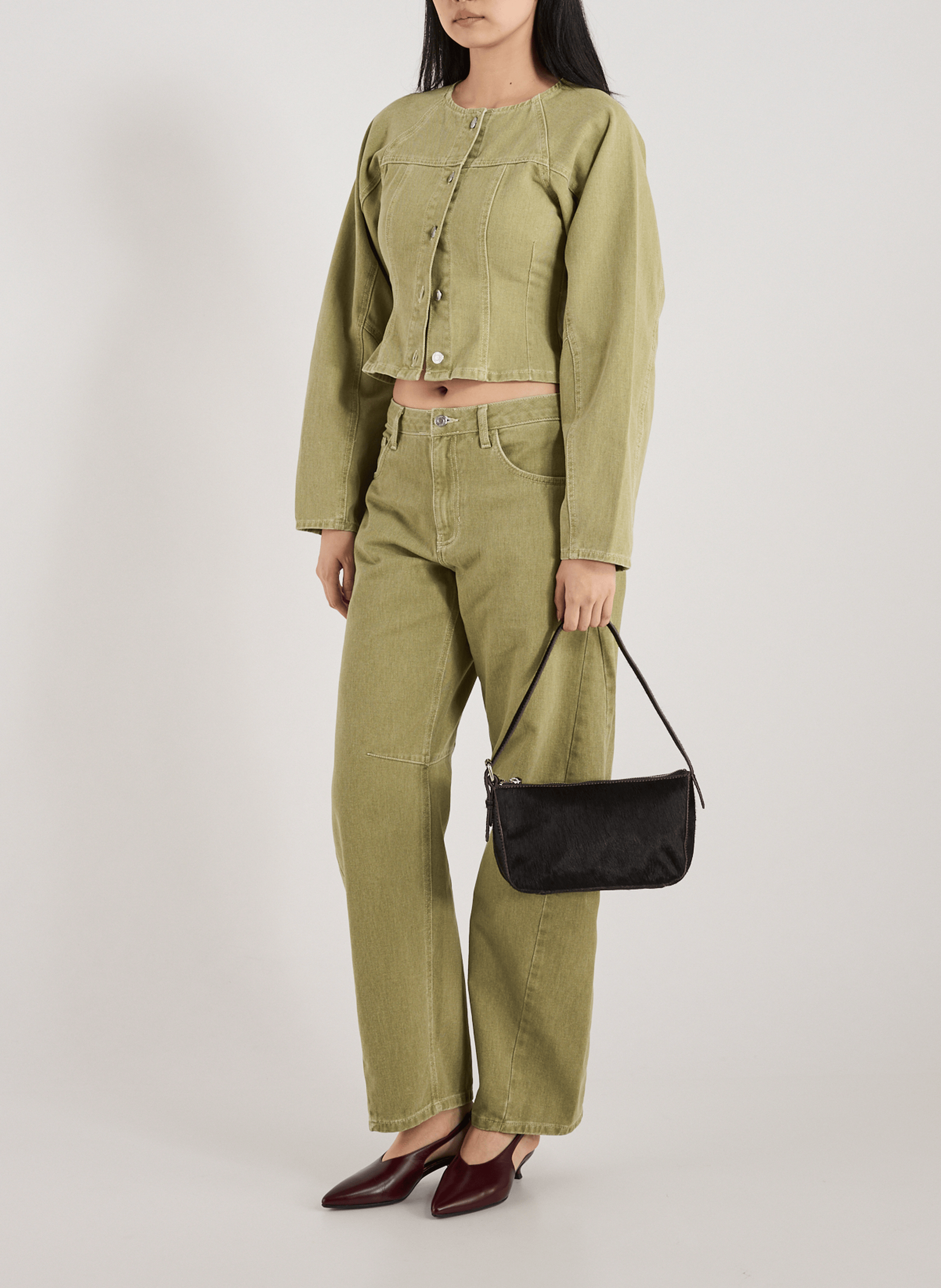 Cherry leather bag charm COACH Multicolour