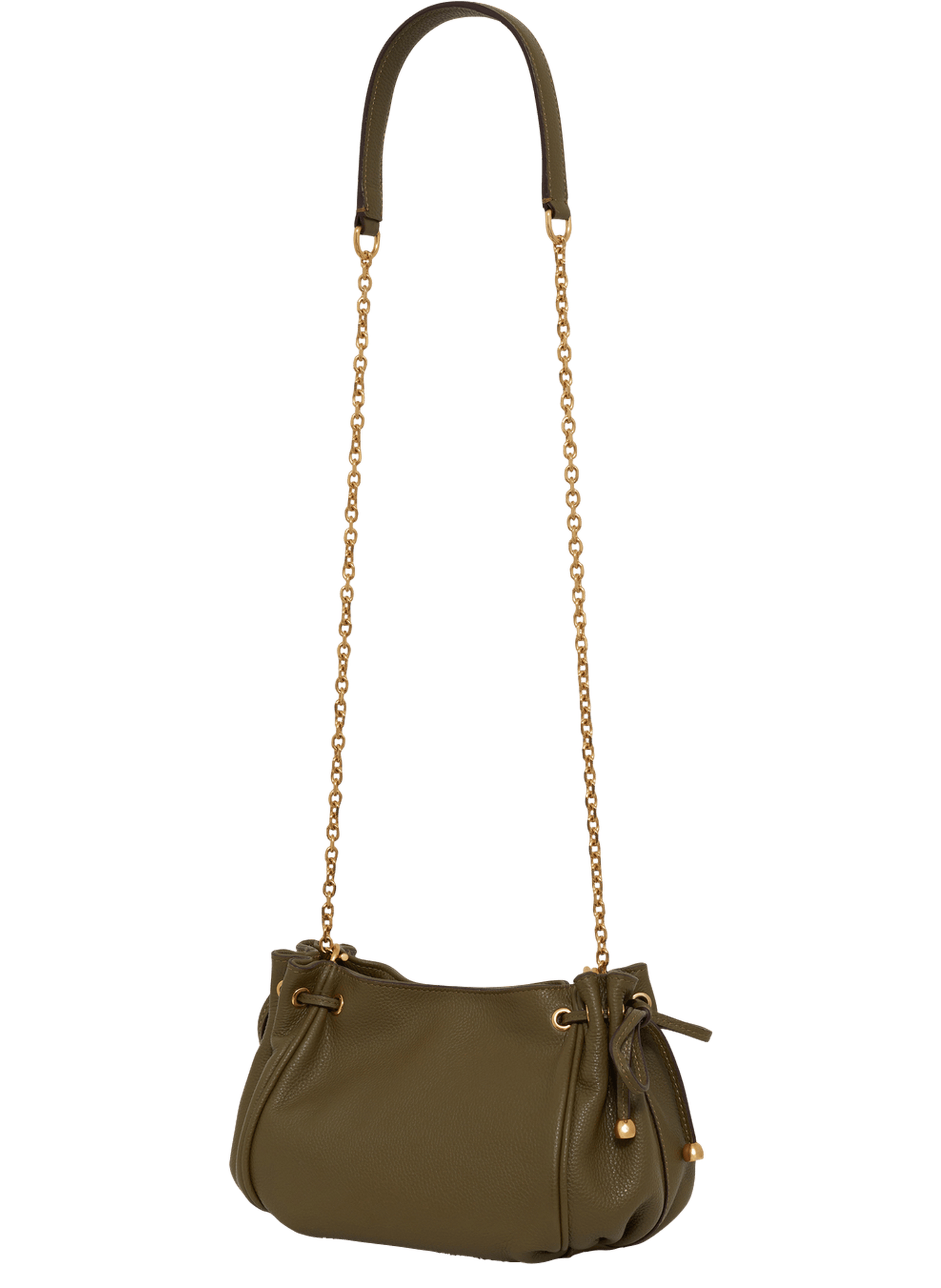 Sac en cuir grainé - le mini 24 GERARD DAREL Kaki