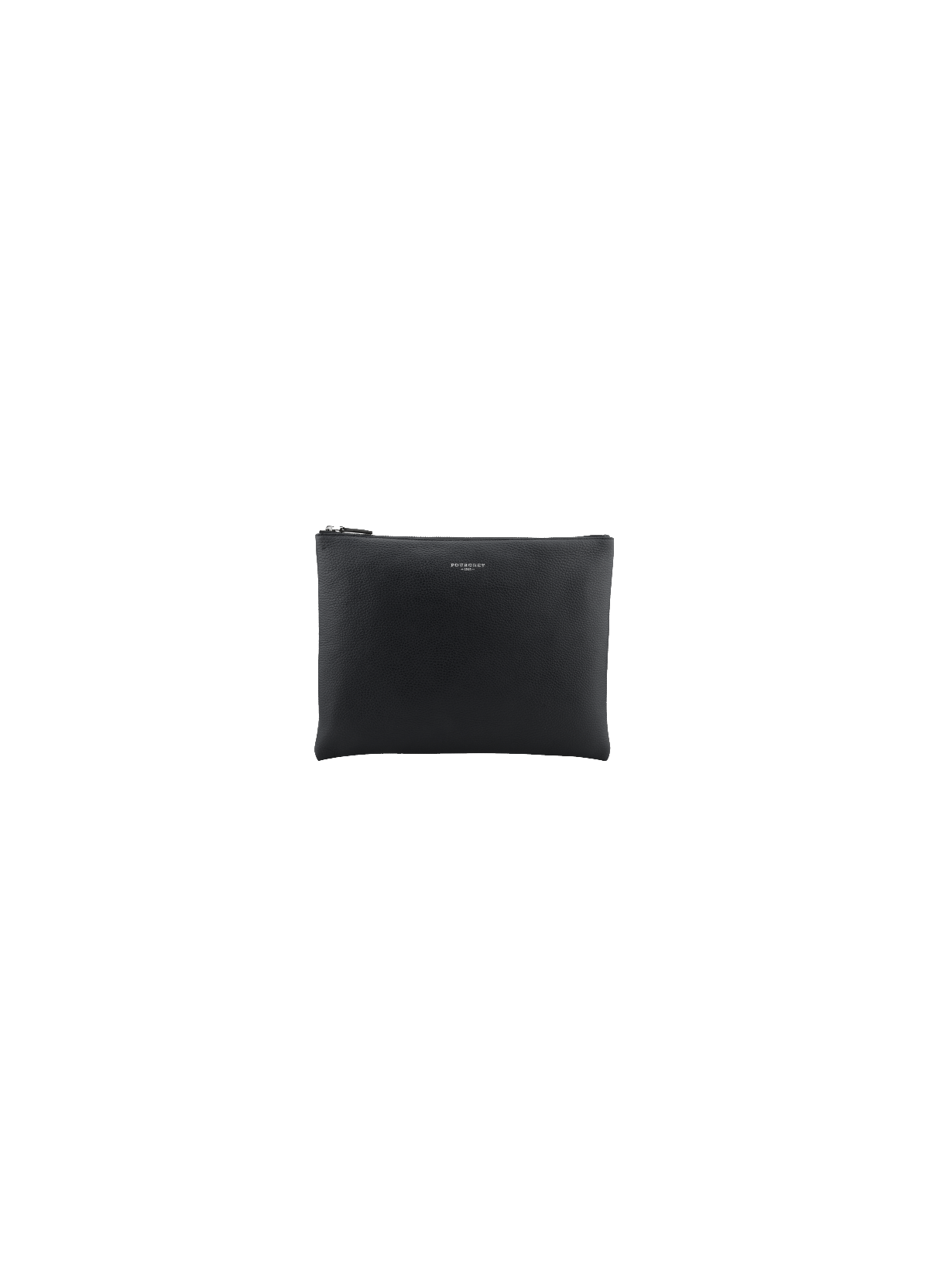 Corso | pochette gm en cuir de vachette POURCHET Noir