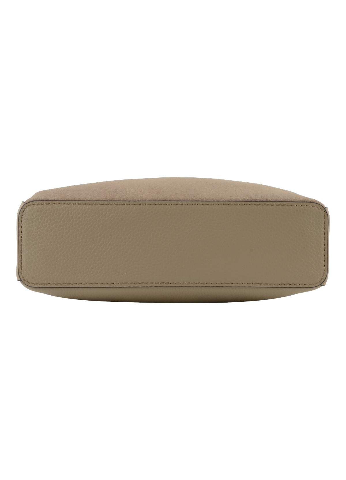 Cavalcade Daim | Sac trotteur PM en cuir de vachette POURCHET Gris