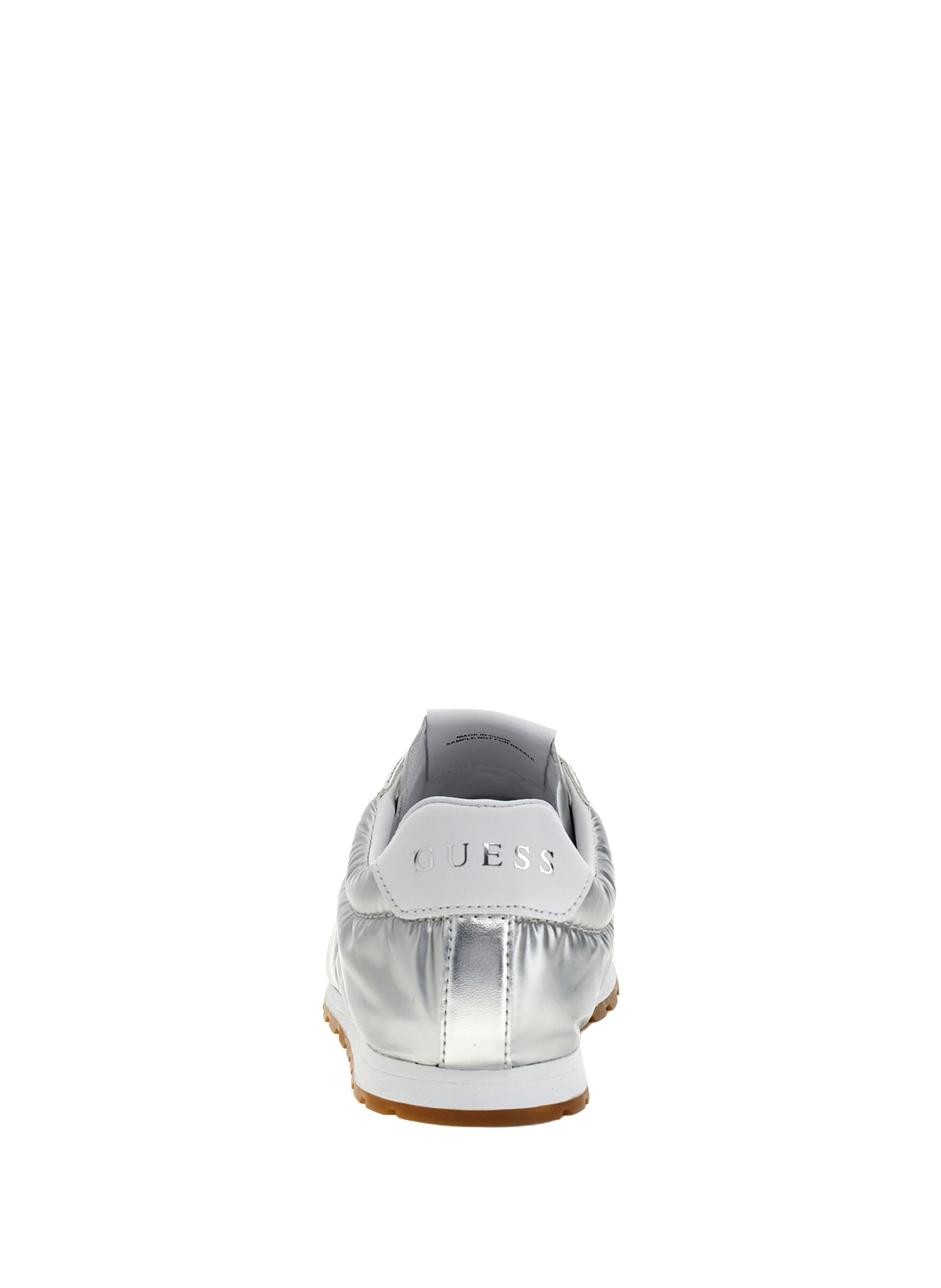Basket plate à lacets GUESS Argent