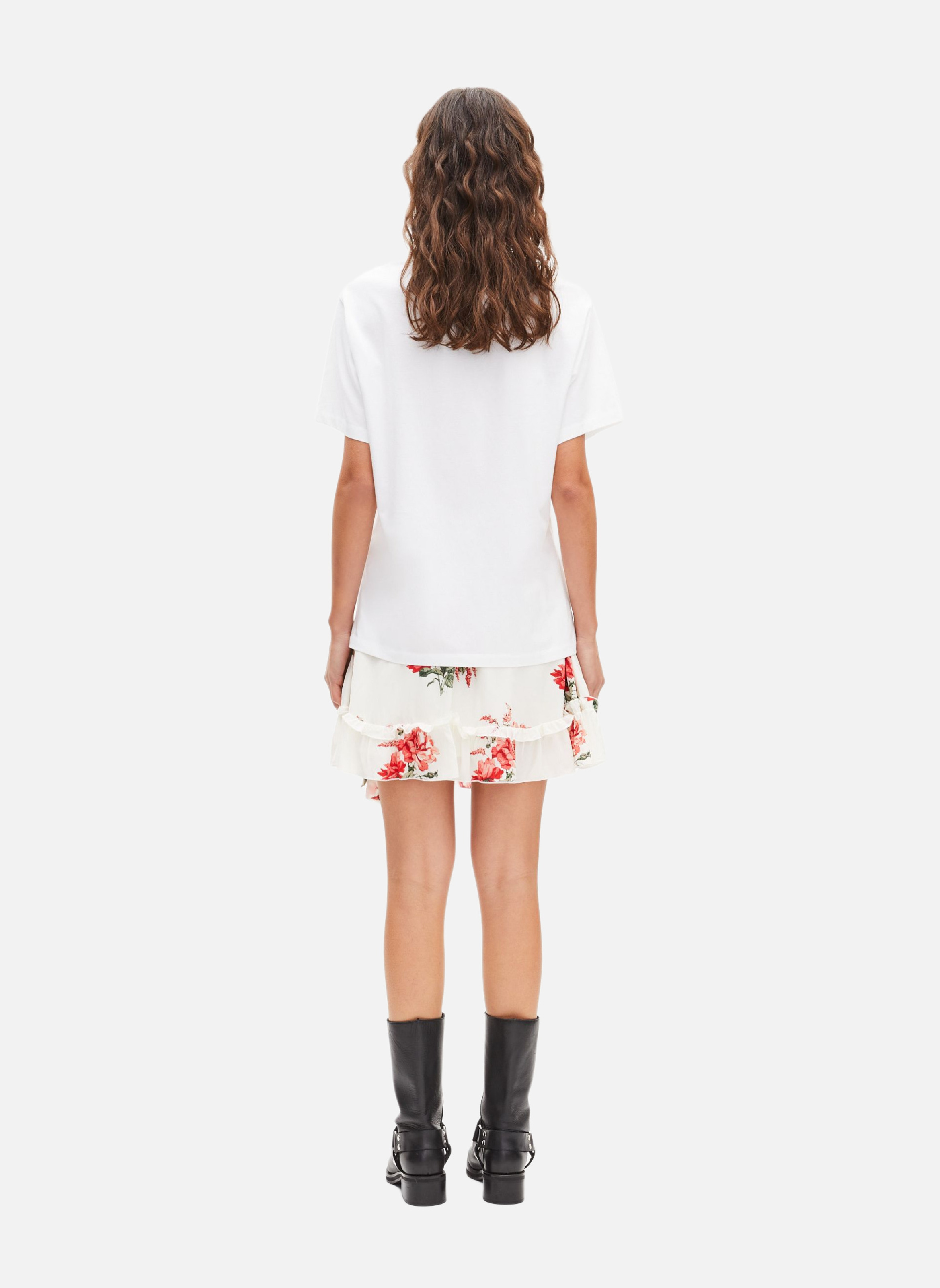 T-shirt avec sérigraphie THE KOOPLES Blanc