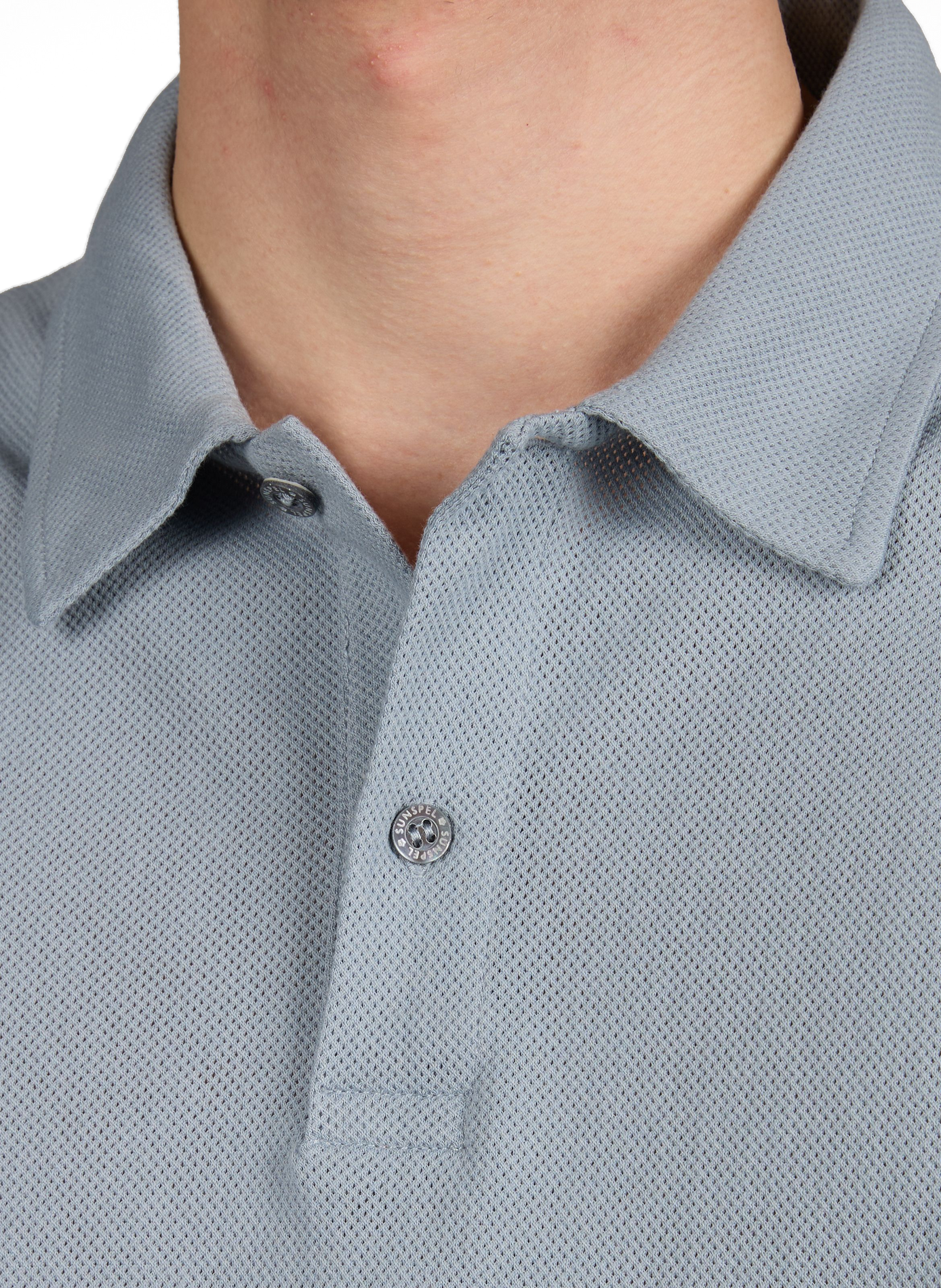 Cotton polo shirt SUNSPEL Blue