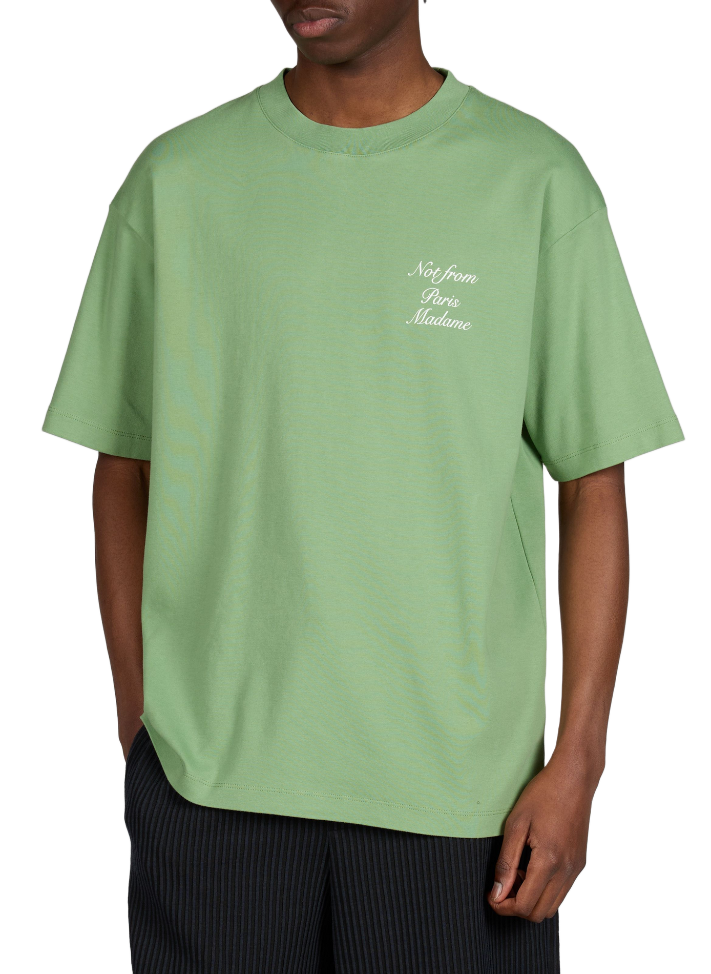 T-shirt en coton DROLE DE MONSIEUR Vert
