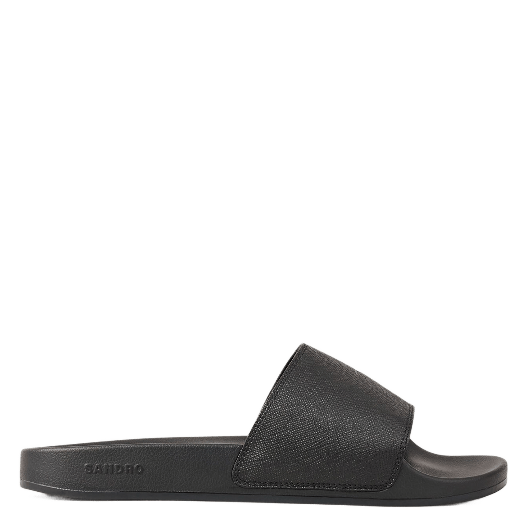 Sandales plates SANDRO Noir