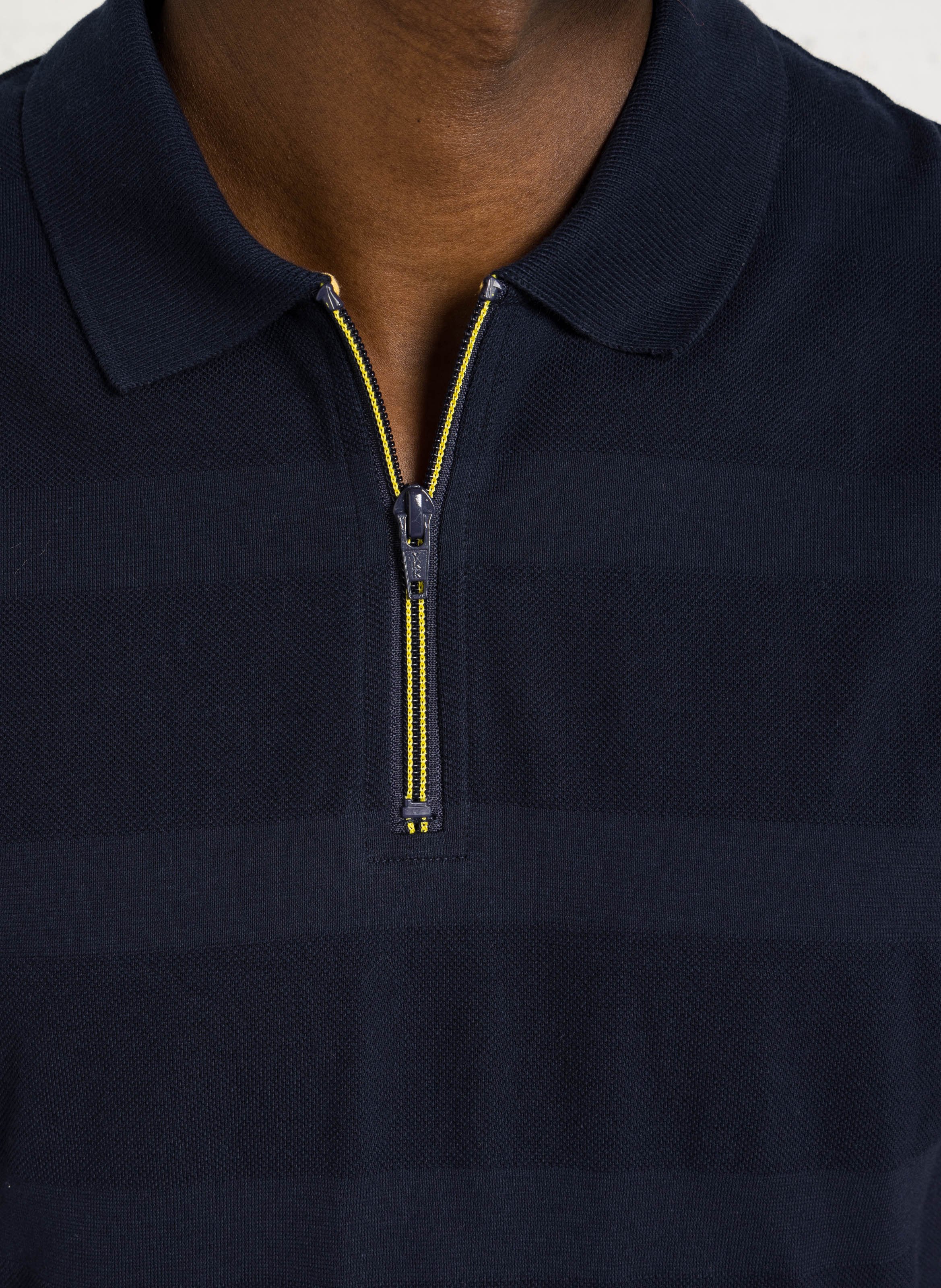 Short sleeve cotton polo shirt ARMOR-LUX Blue