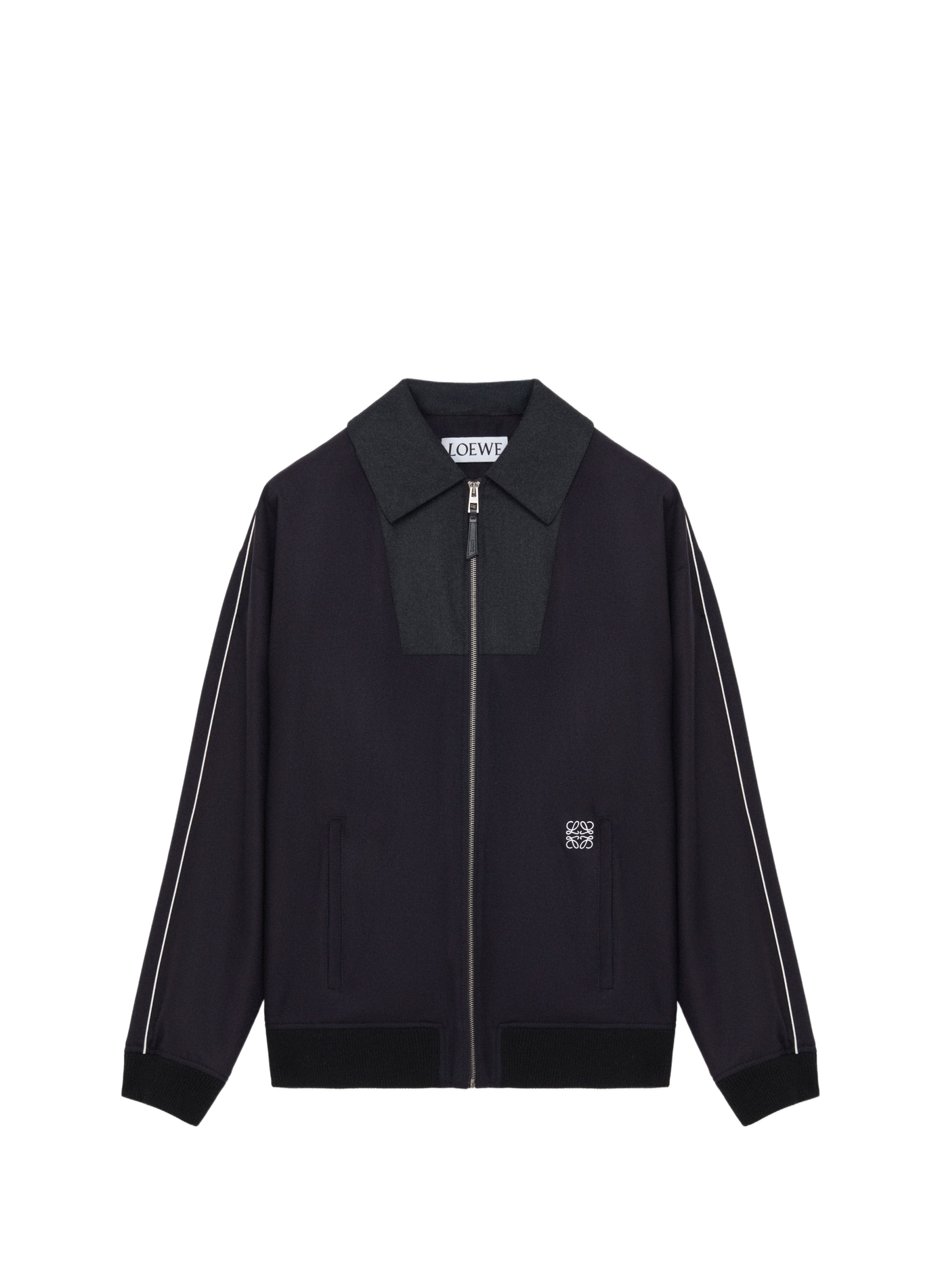 Veste de survêtement en laine LOEWE Bleu