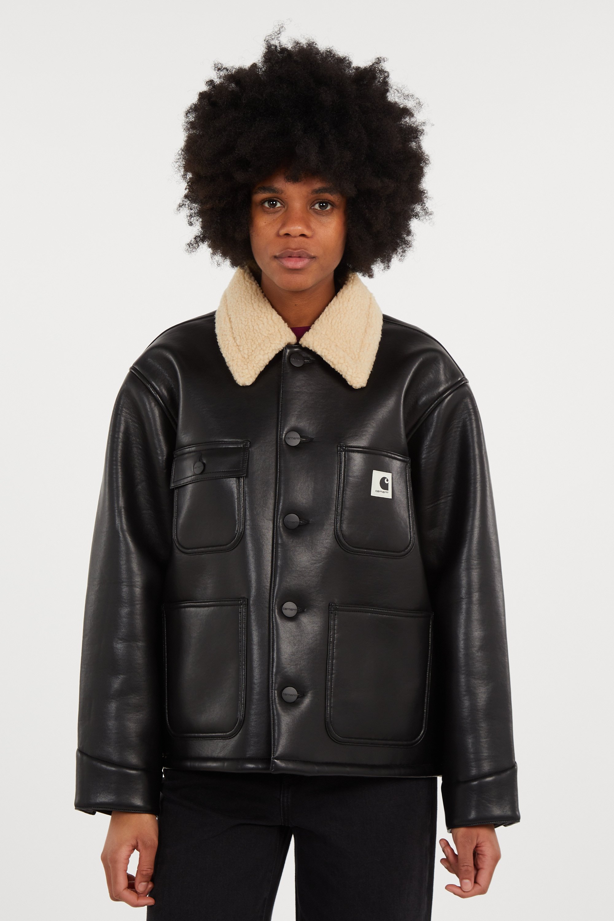 Veste w' shepton og michigan coat CARHARTT WIP Noir