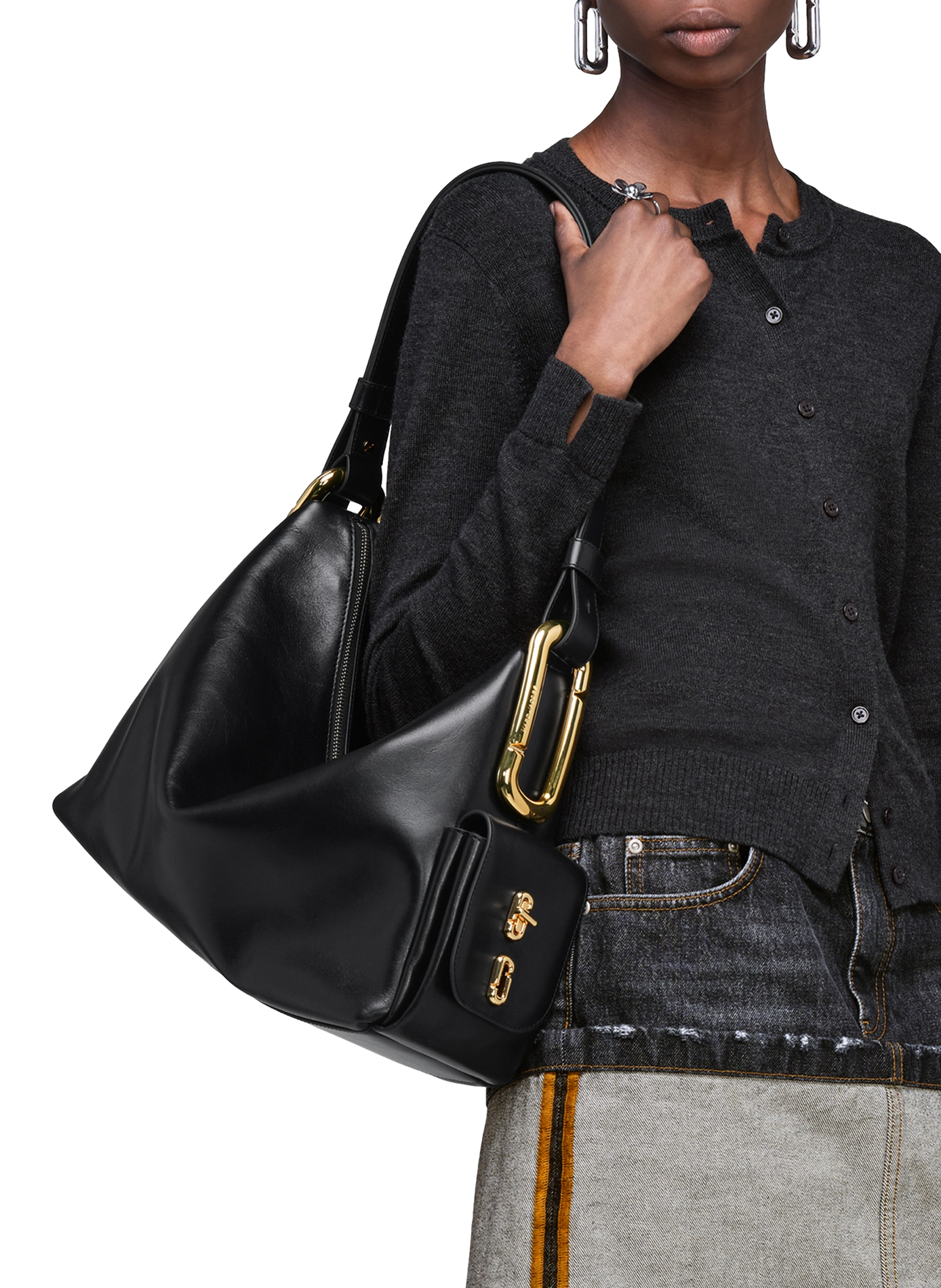 Große Ledertasche "The Scene" | Schwarz MARC JACOBS Damen