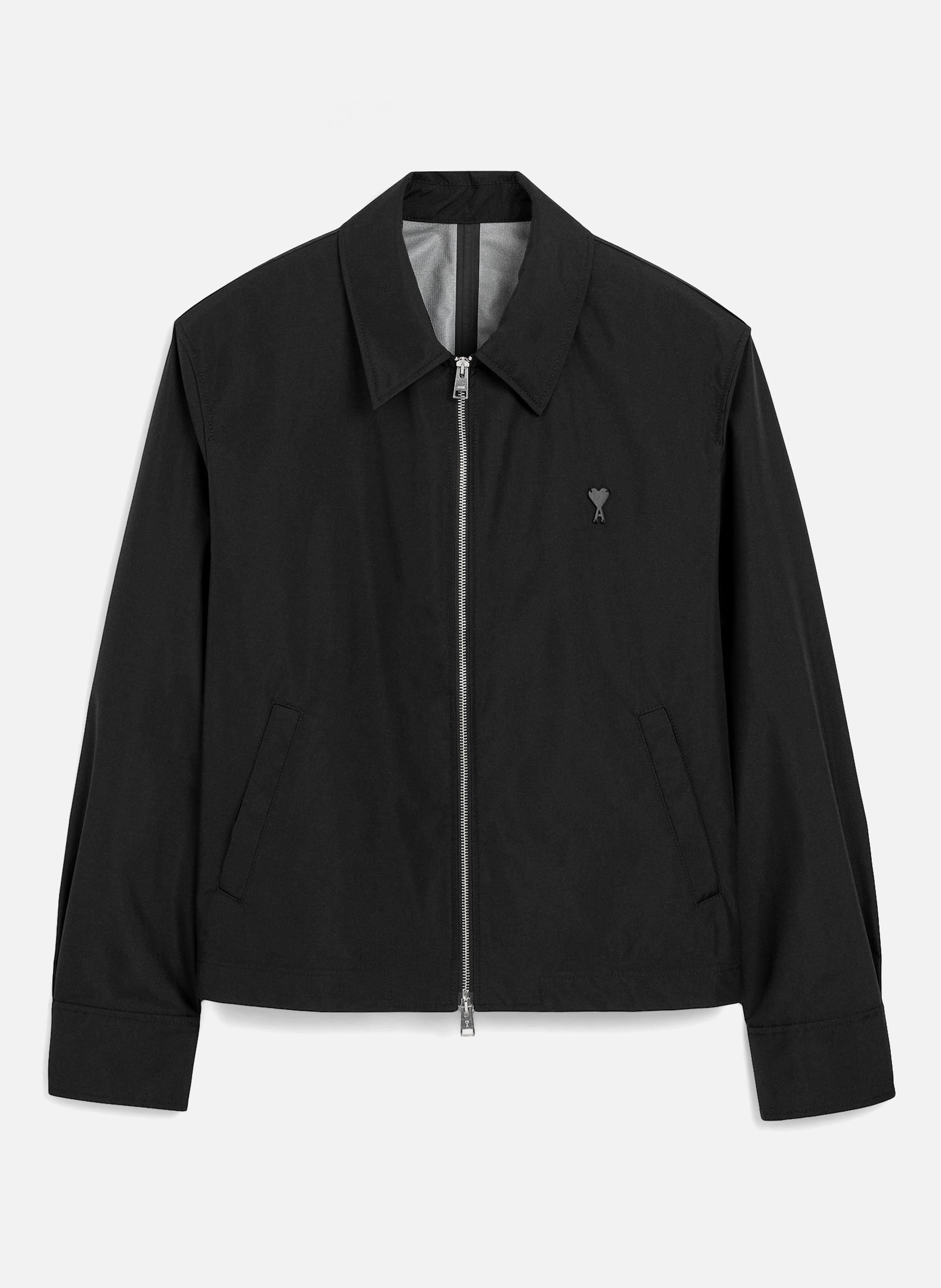Blouson en nylon ami de coeur AMI PARIS Noir