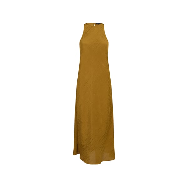 Robe midi froissée sans manches Robe midi froissée sans manches
