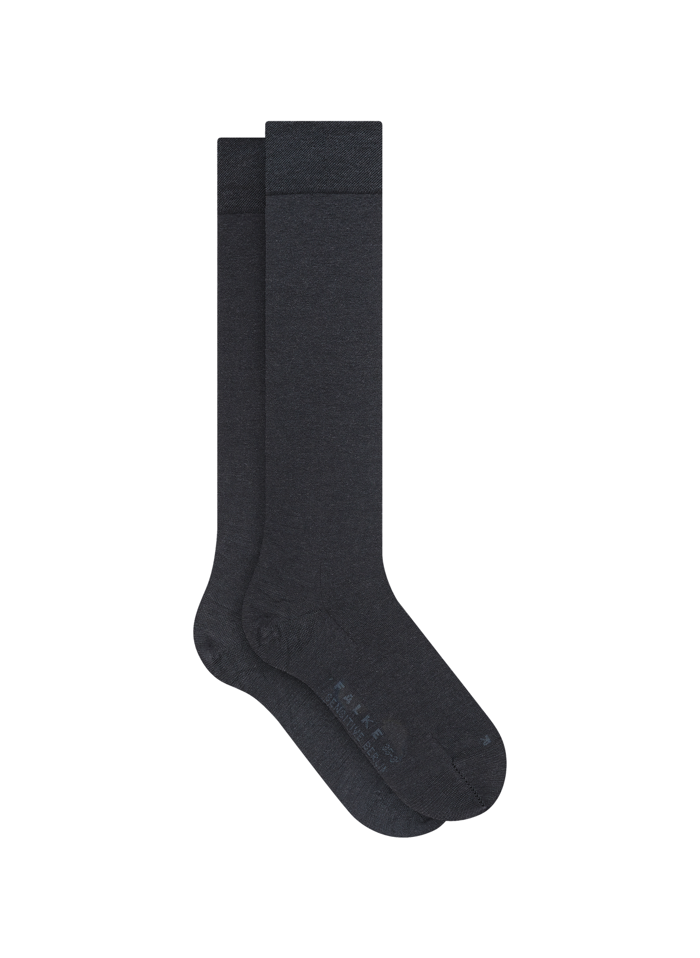 Wool-blend over the knee socks FALKE Blue