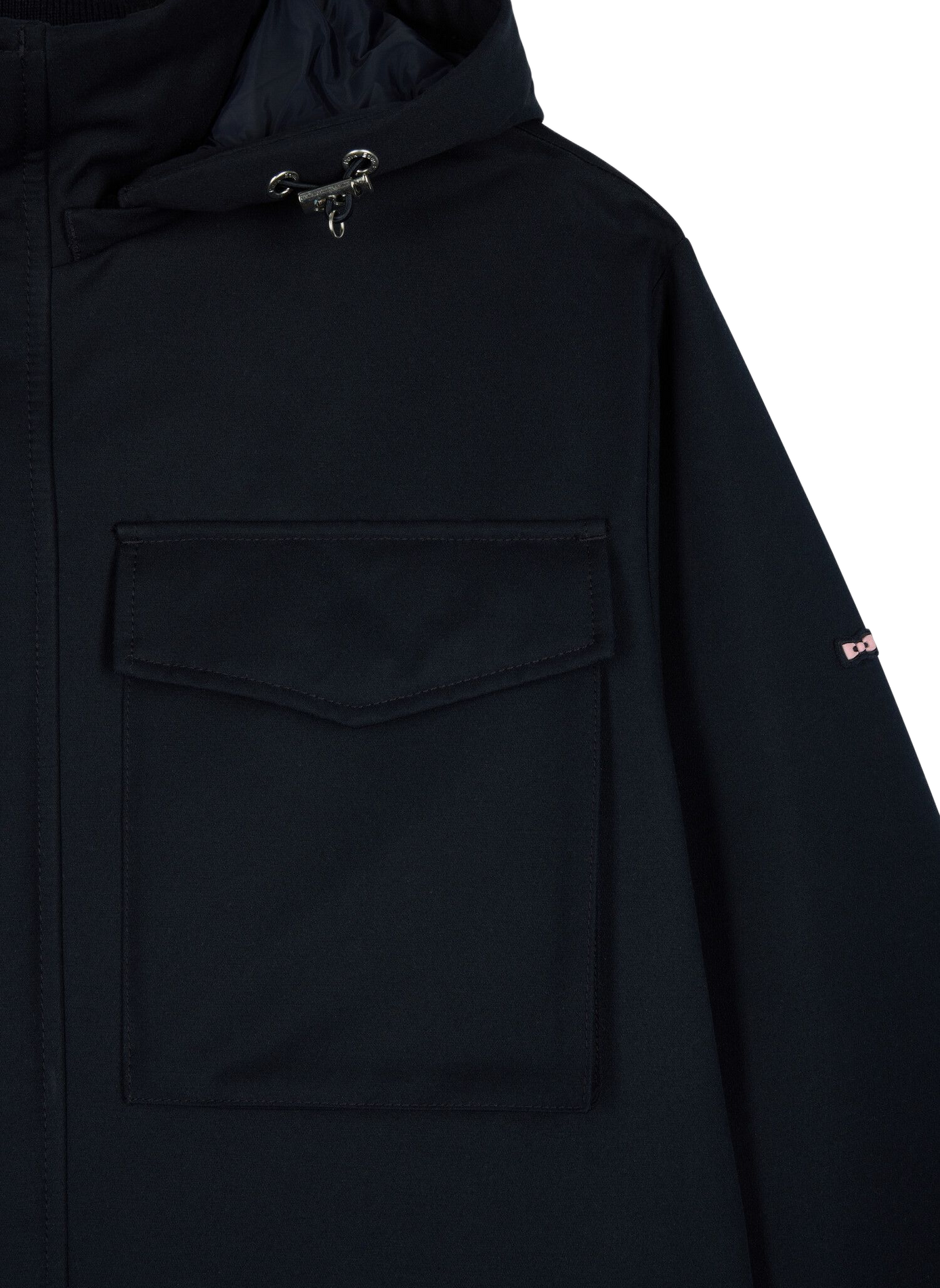 Parka droite col montant  EDEN PARK Blauw