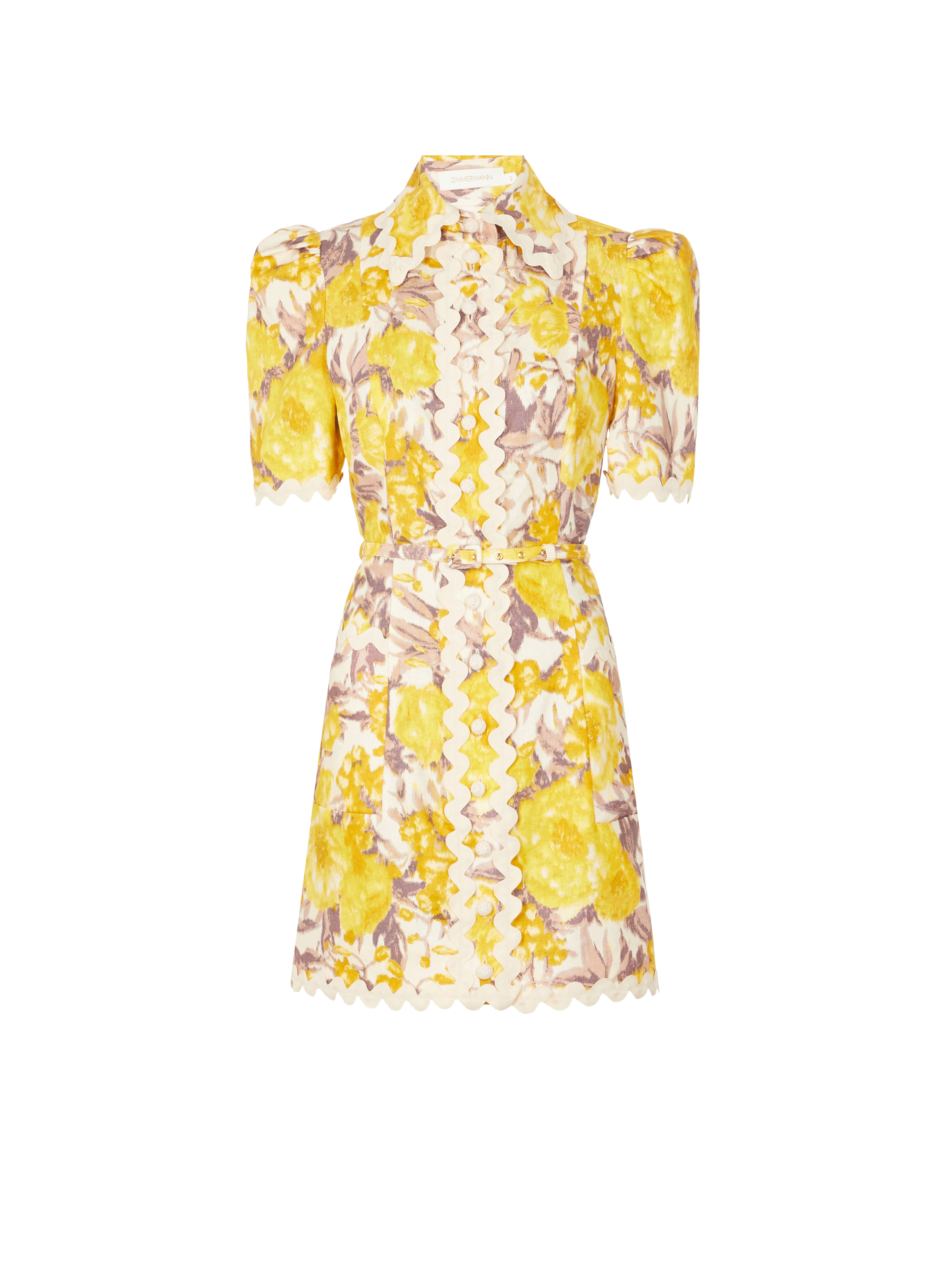 Robe courte High Tide en lin