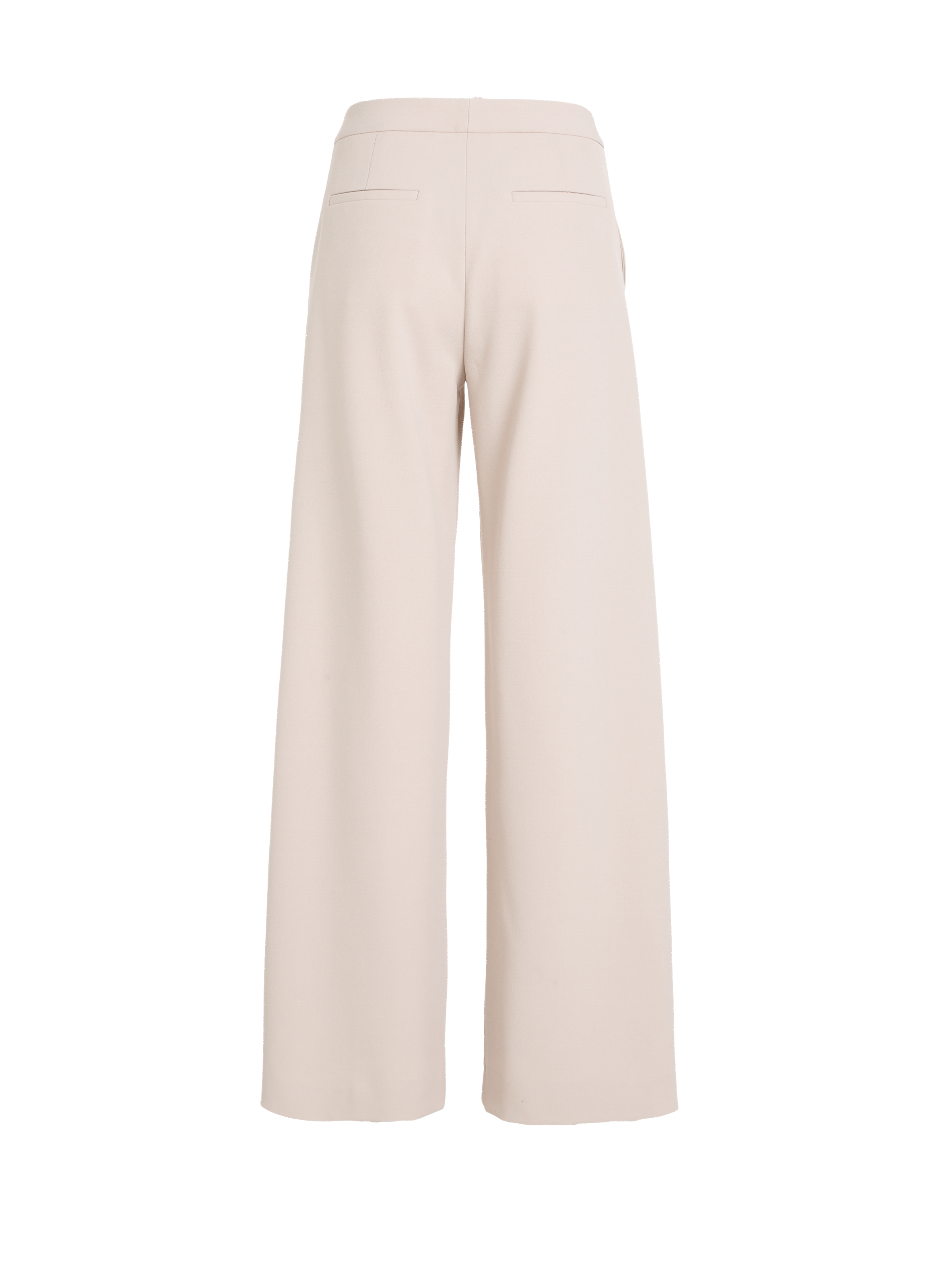 Pantalon large aspect crêpe