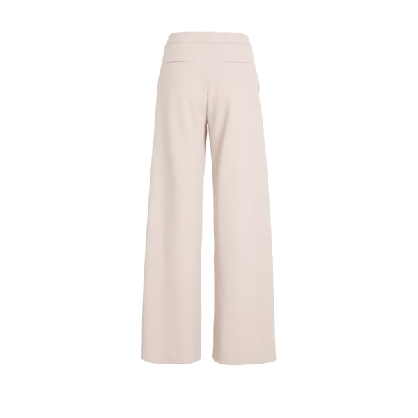 Pantalon large aspect crêpe