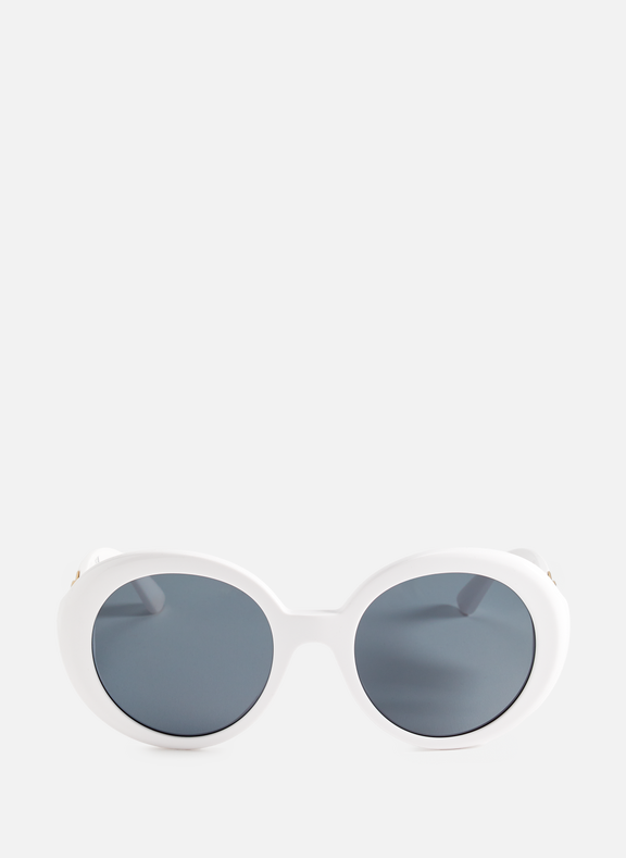 VERSACE Round sunglasses White