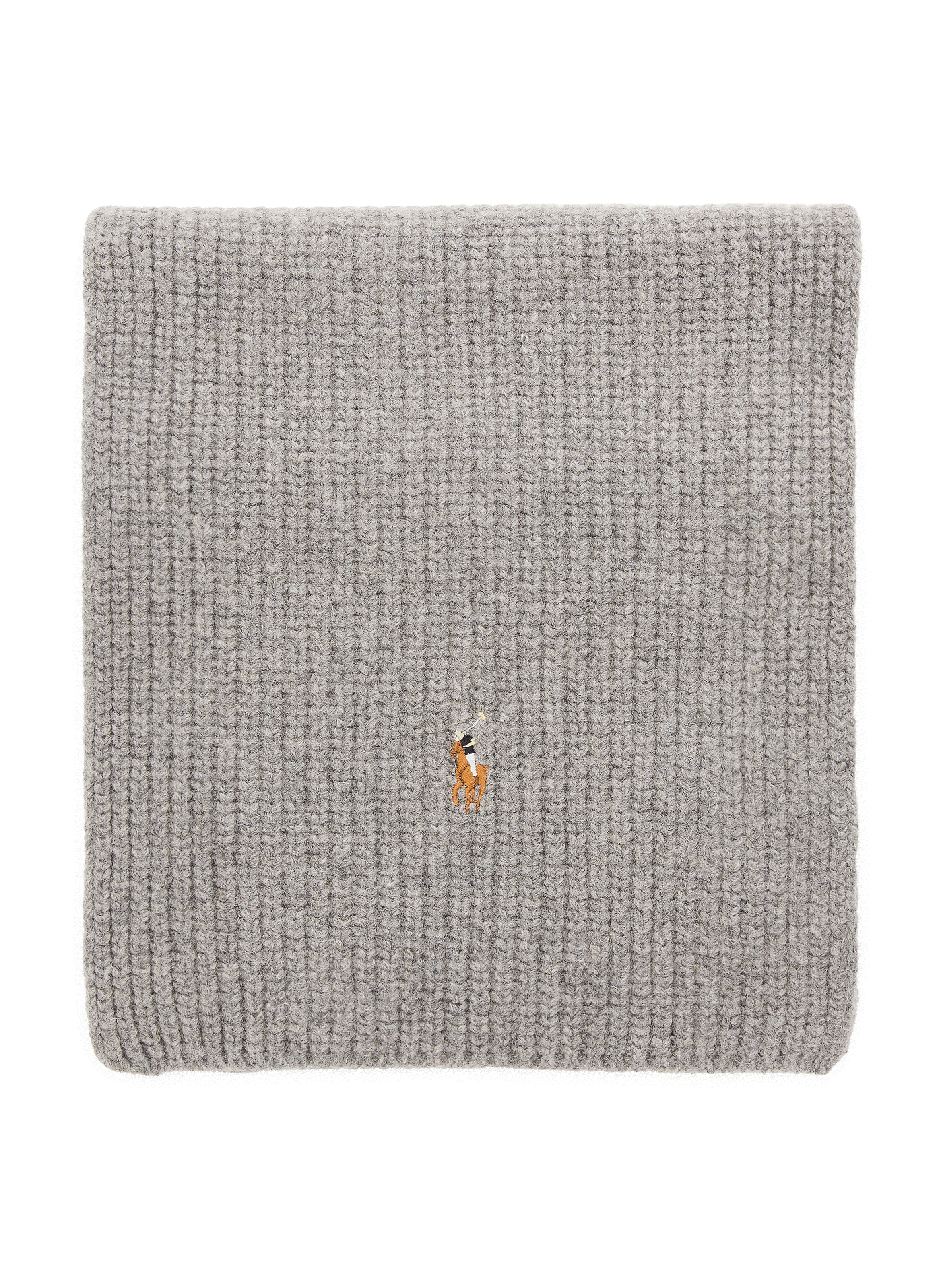 POLO RALPH LAUREN Wool scarf  Grey