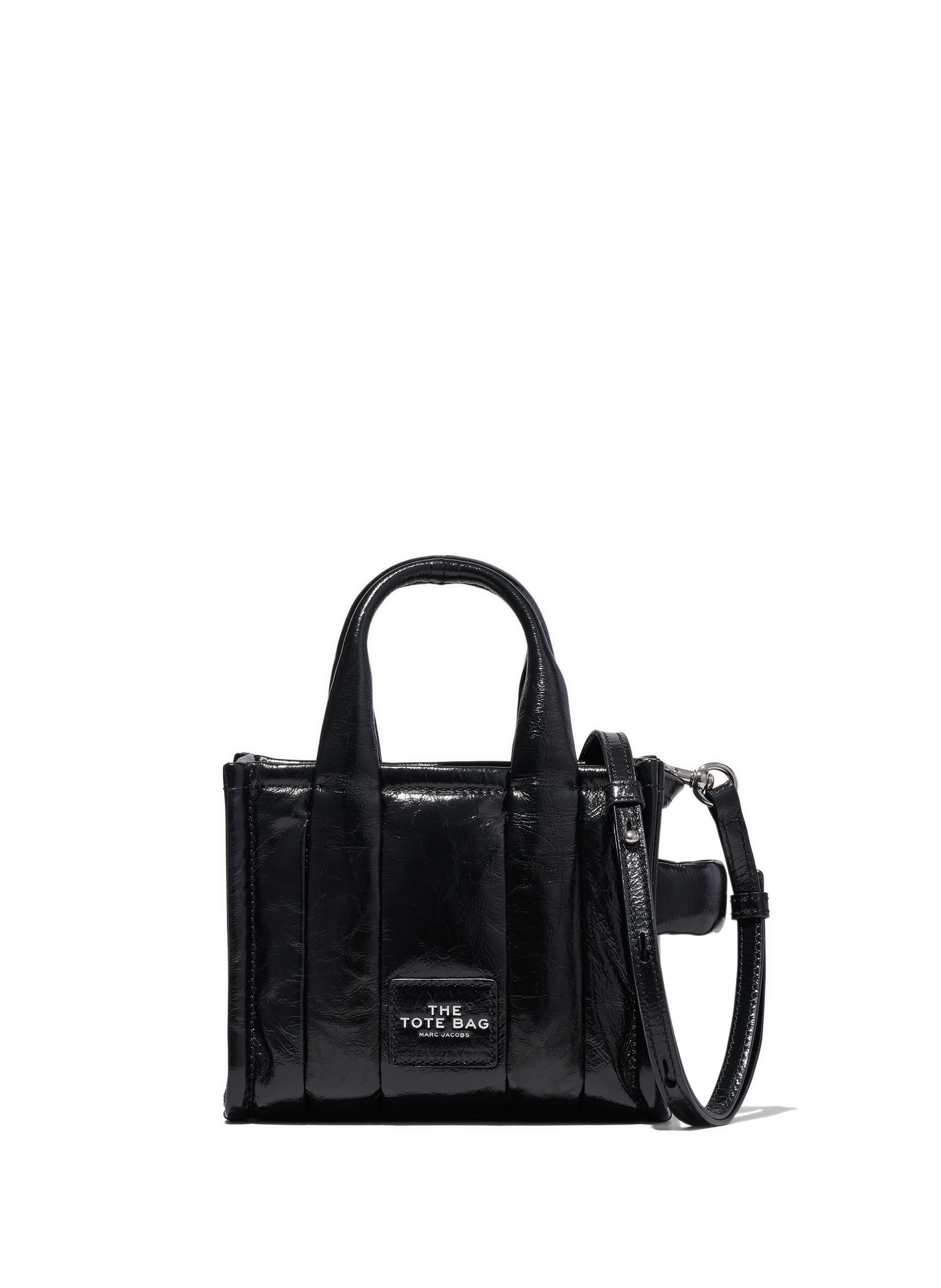MARC JACOBS Mini tote bag en cuir Noir