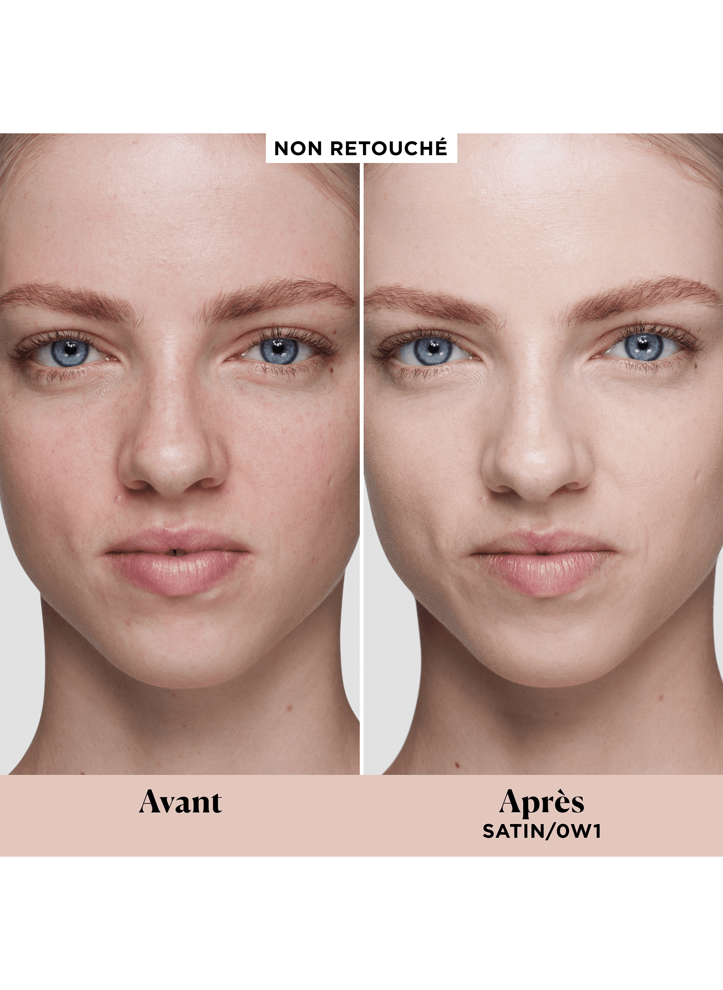 Real Flawless Foundation LAURA MERCIER 0w1 satin