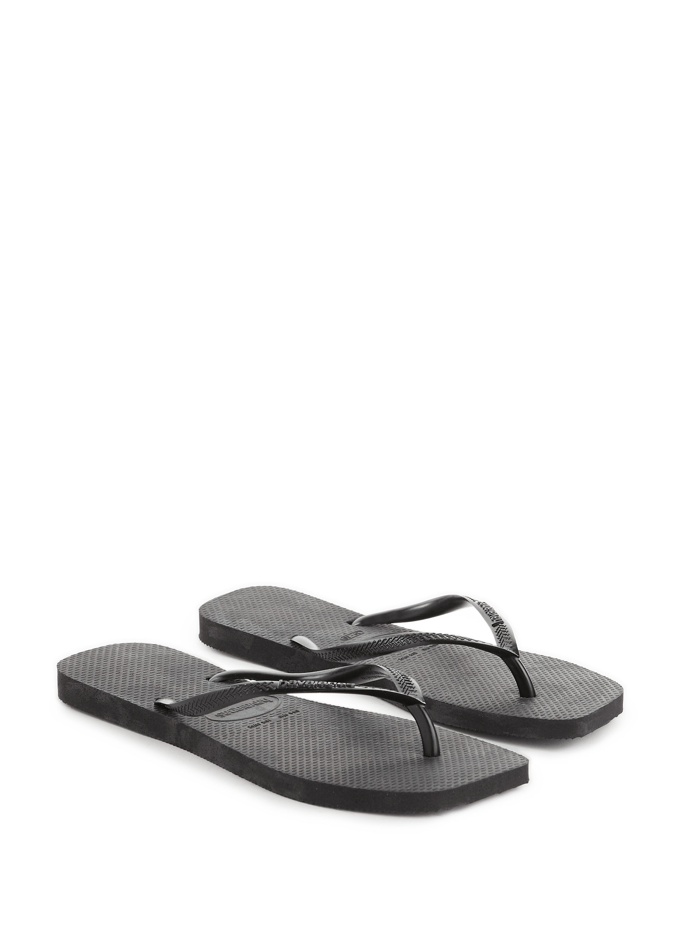 Square flip flops HAVAIANAS Black