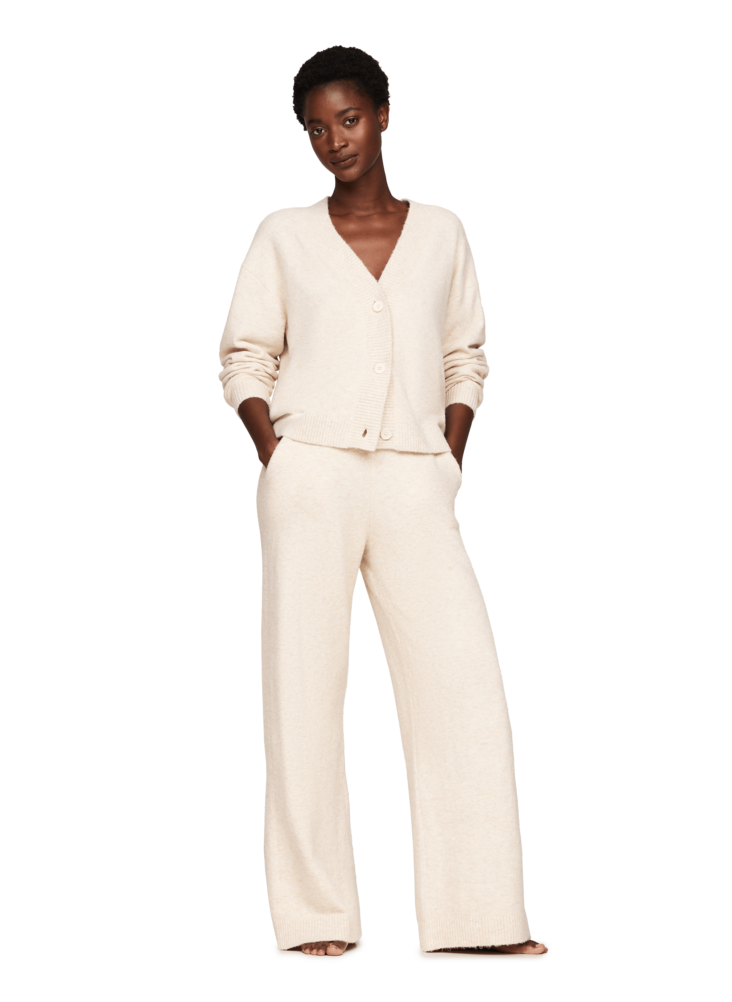 Cardigan en maille  TOMMY HILFIGER Beige