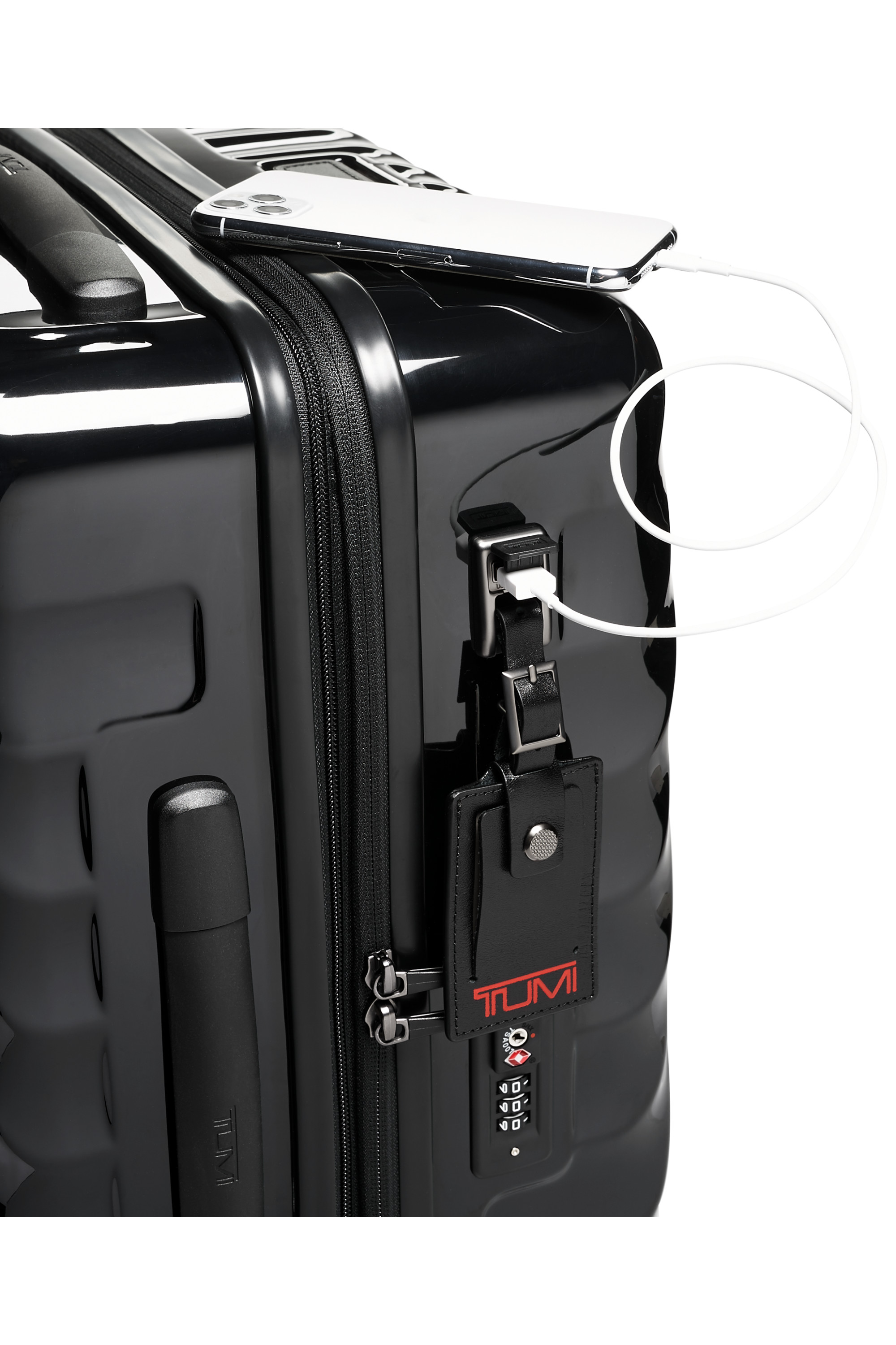 19 degree valise 4 roues taille s TUMI Noir