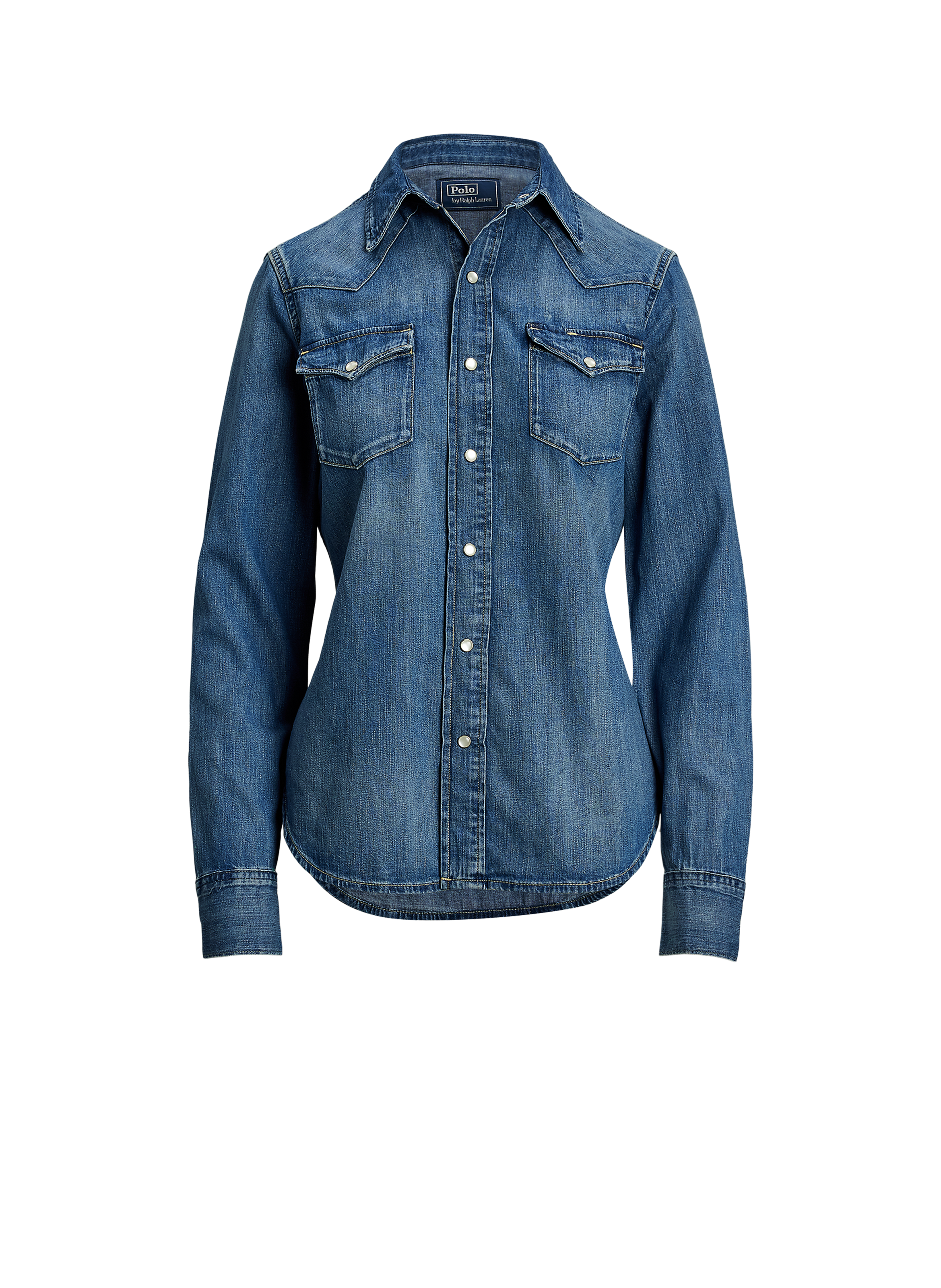 Bleached denim Shirt POLO RALPH LAUREN Multicolour