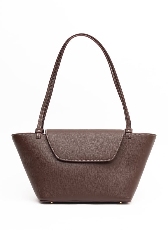 Sac cabas courrier Marron by ELLEME ELLEME Sac cabas courrier Marron