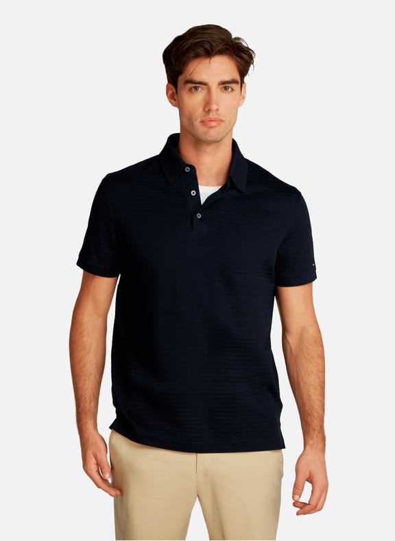 Polo en coton Bleu by TOMMY HILFIGER TOMMY HILFIGER Polo en coton Bleu